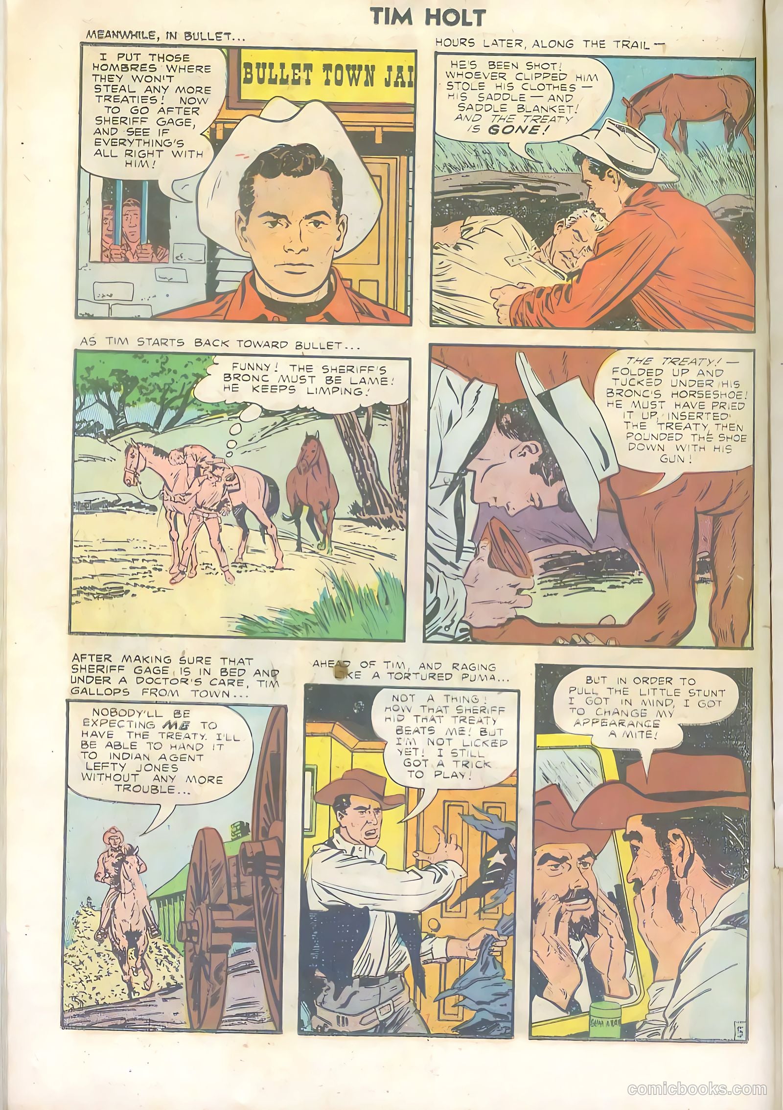 Tim Holt #33 (1952) — page 16 of 36