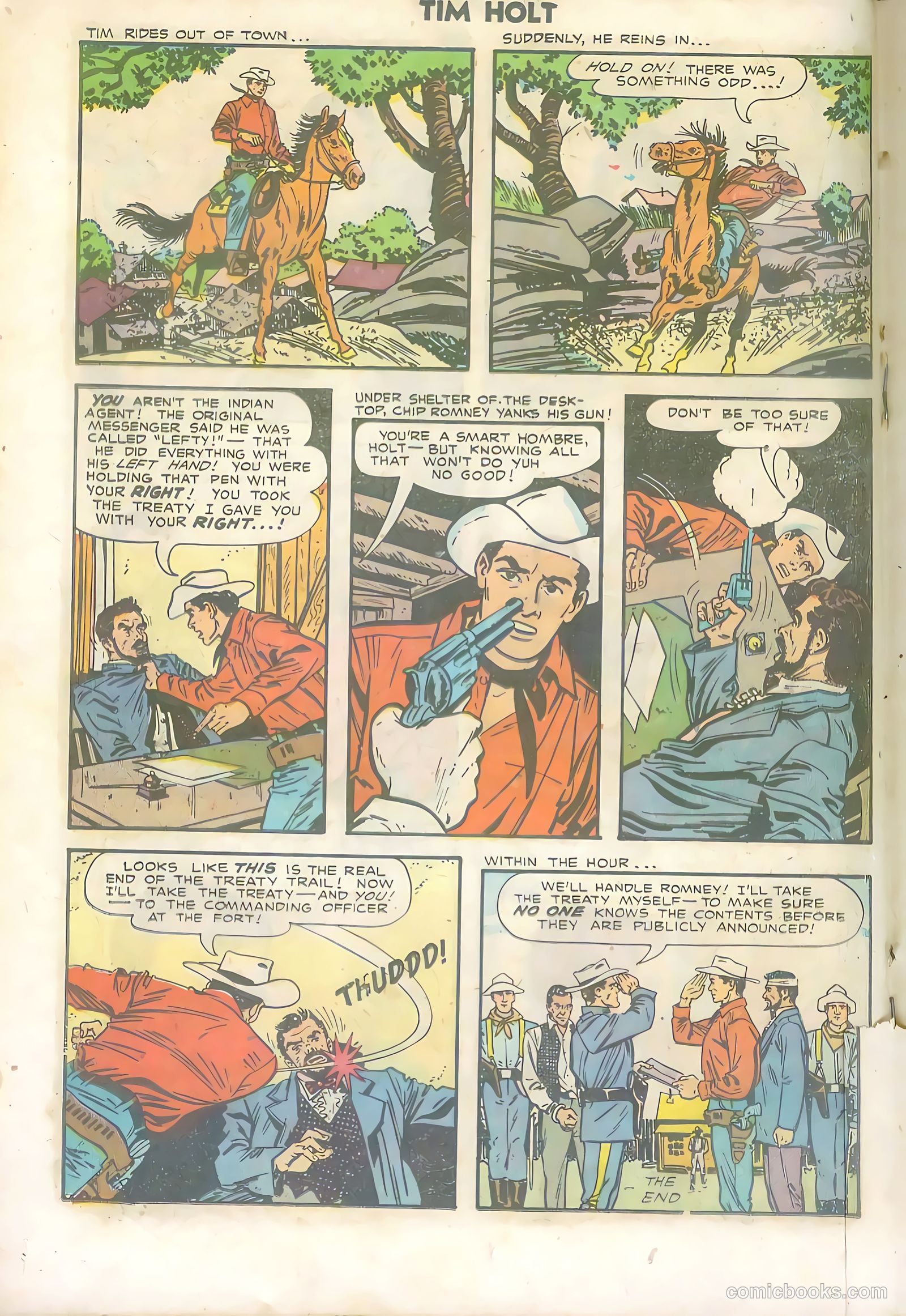 Tim Holt #33 (1952) — page 18 of 36