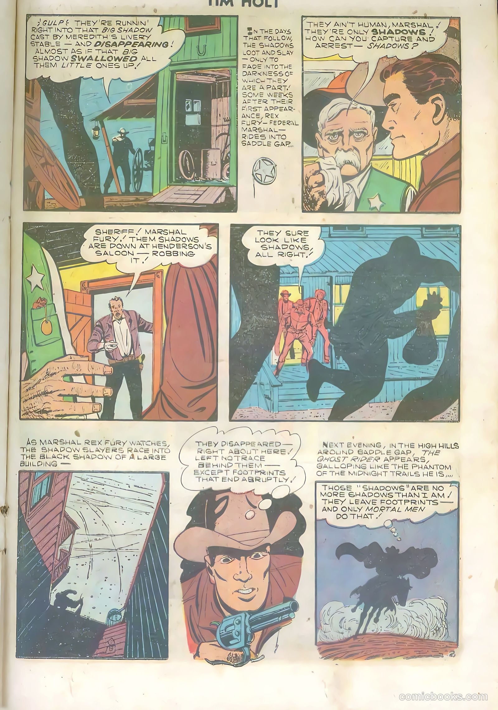 Tim Holt #33 (1952) — page 21 of 36
