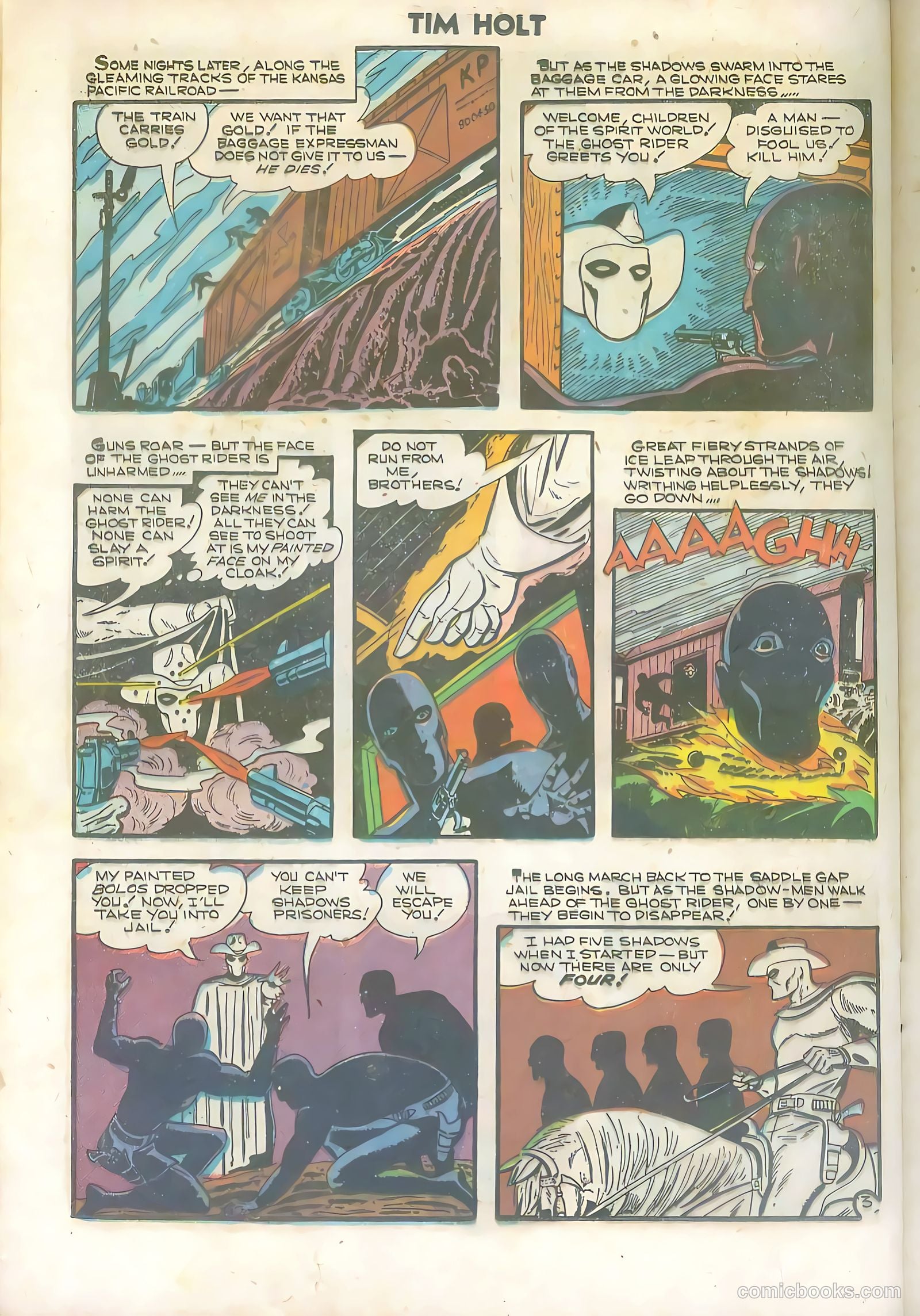 Tim Holt #33 (1952) — page 22 of 36