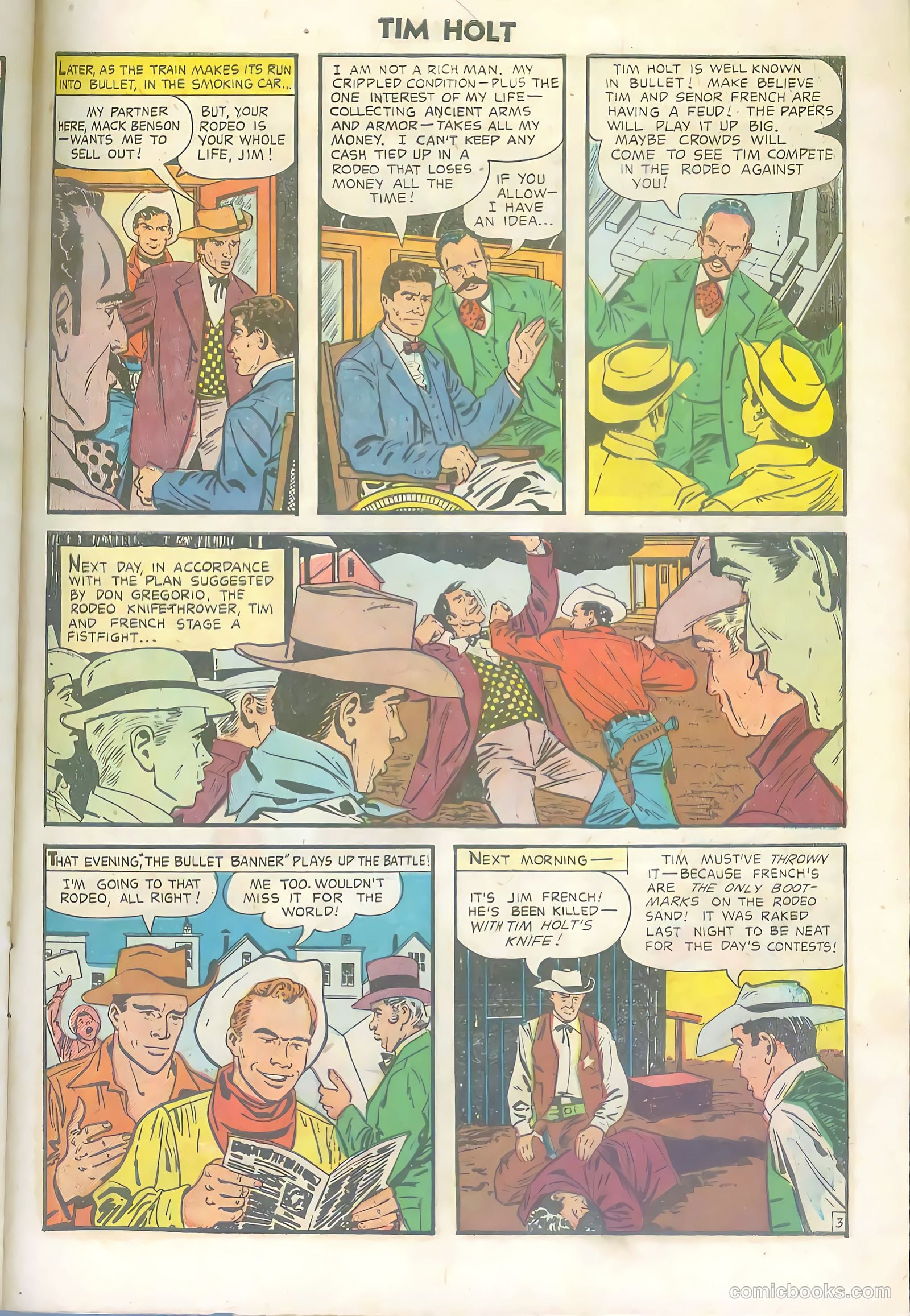 Tim Holt #33 (1952) — page 29 of 36