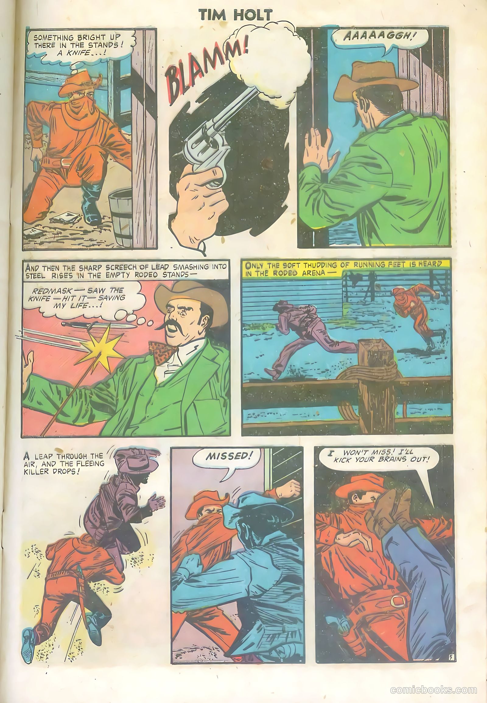 Tim Holt #33 (1952) — page 31 of 36