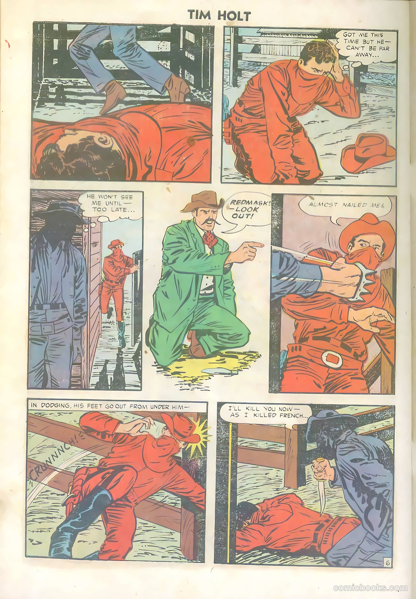 Tim Holt #33 (1952) — page 32 of 36