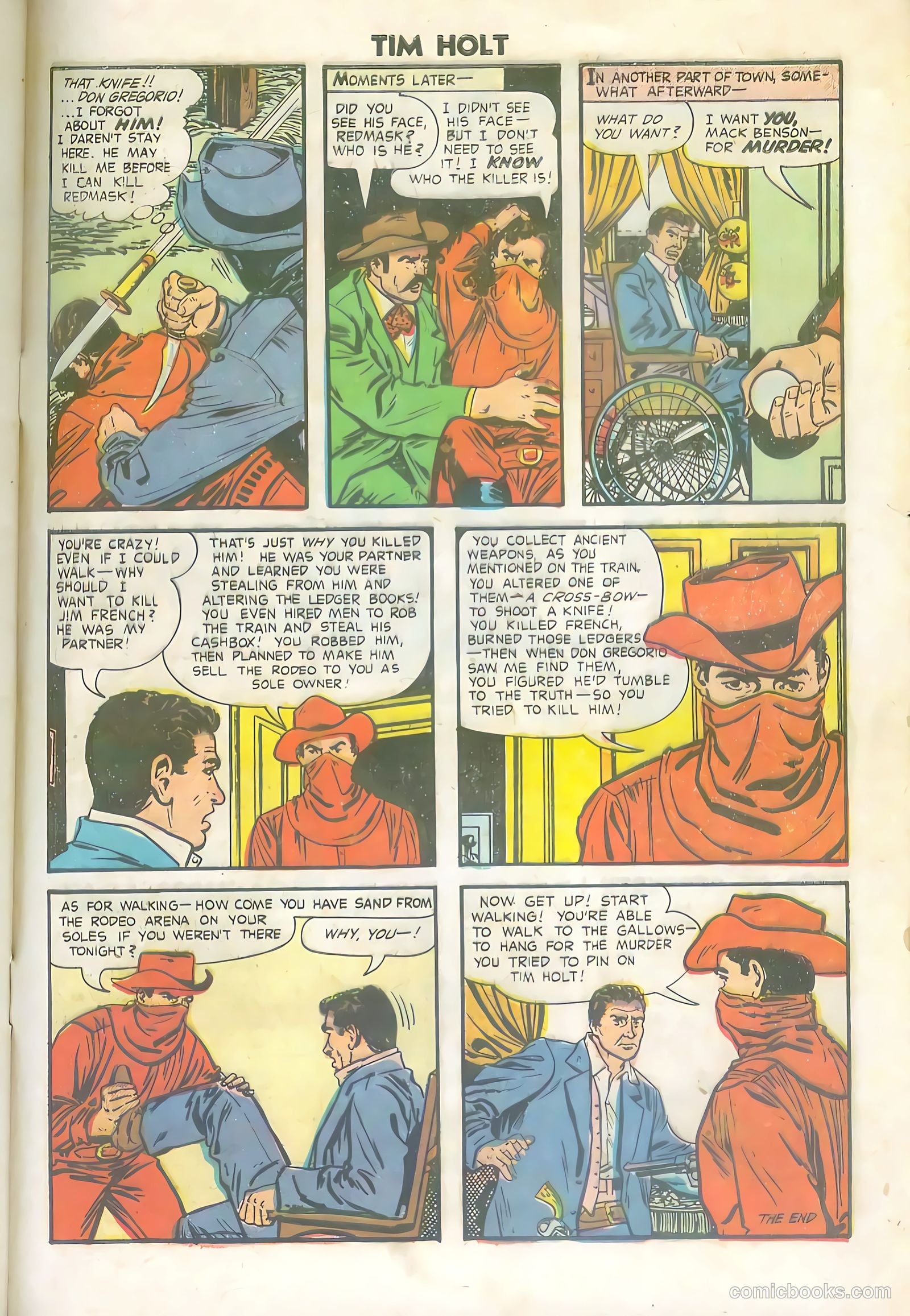 Tim Holt #33 (1952) — page 33 of 36