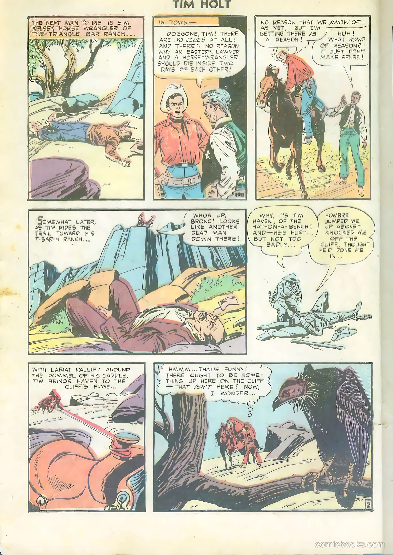 Tim Holt #34 (1953) — page 4 of 36