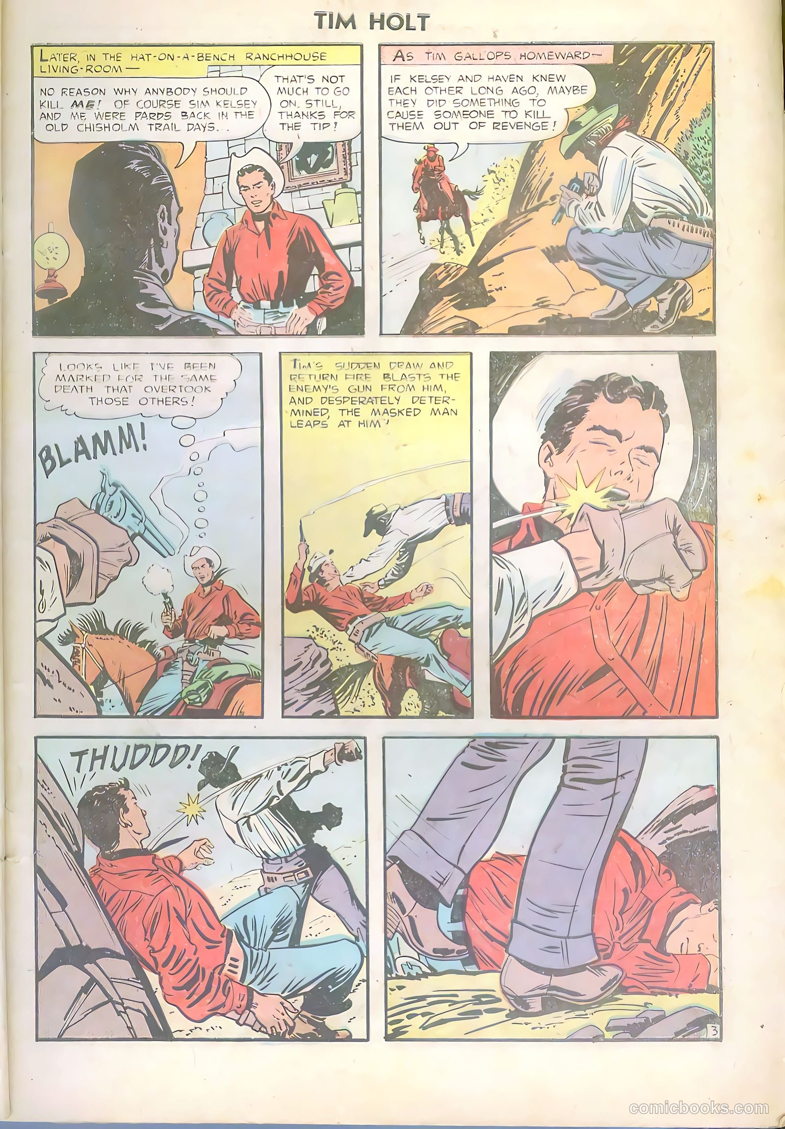 Tim Holt #34 (1953) — page 5 of 36