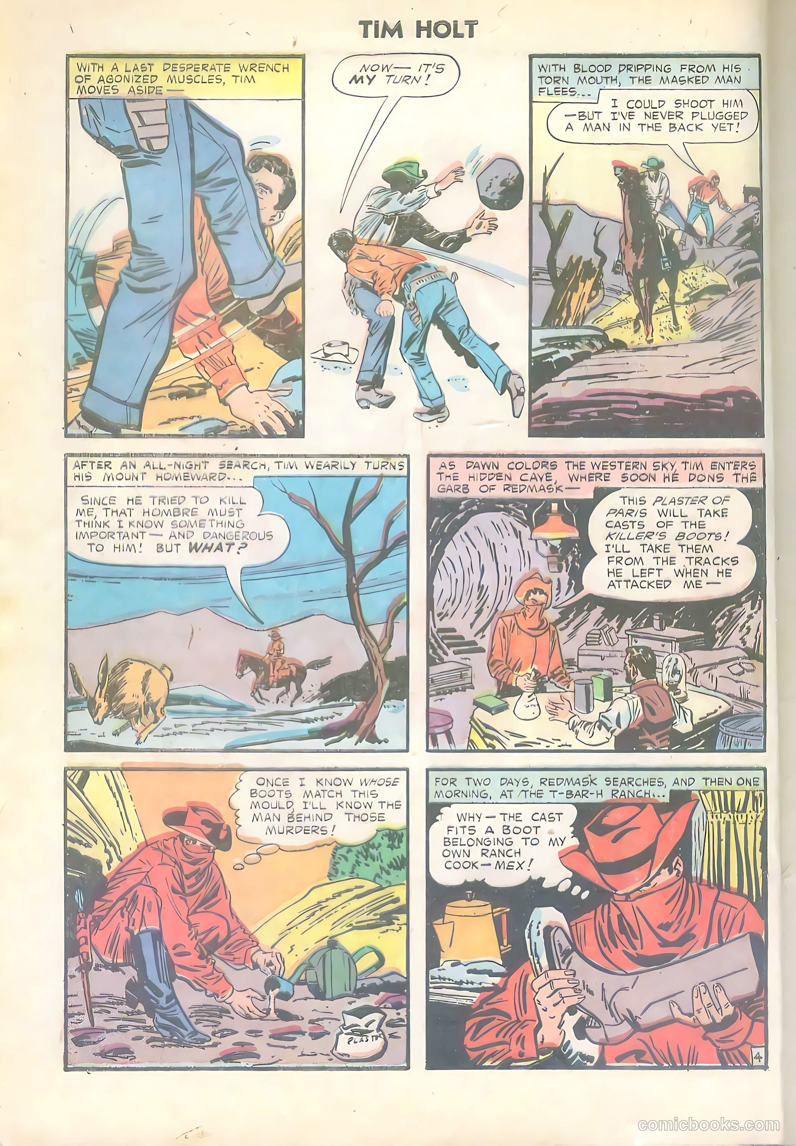 Tim Holt #34 (1953) — page 6 of 36