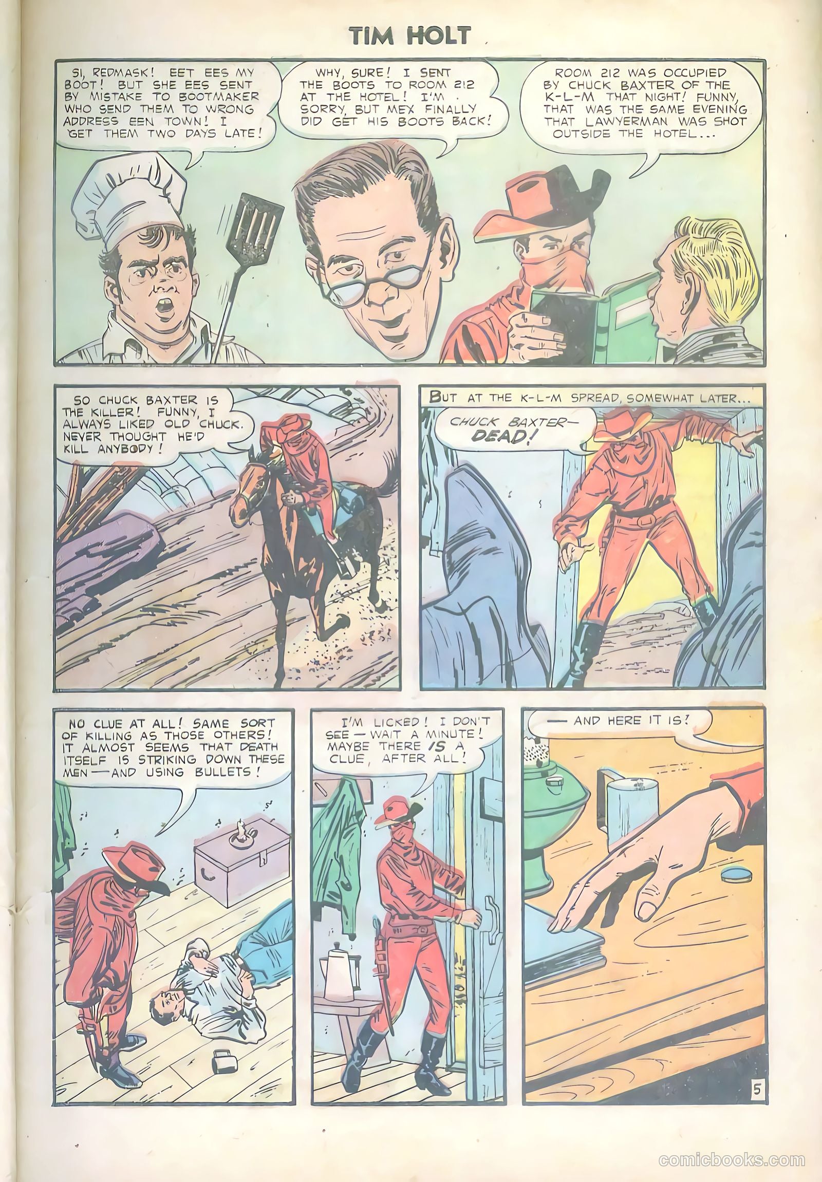 Tim Holt #34 (1953) — page 7 of 36