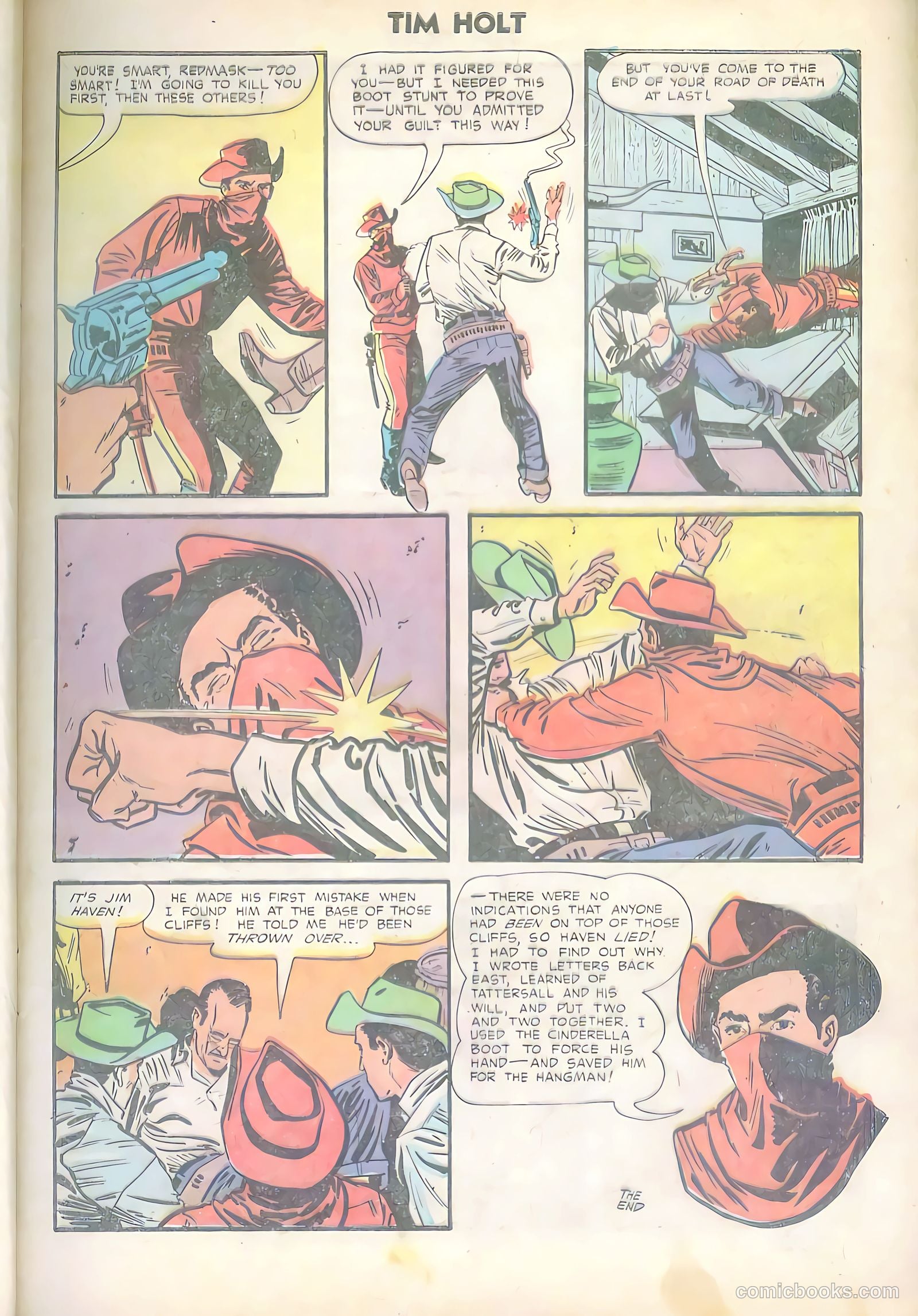 Tim Holt #34 (1953) — page 9 of 36