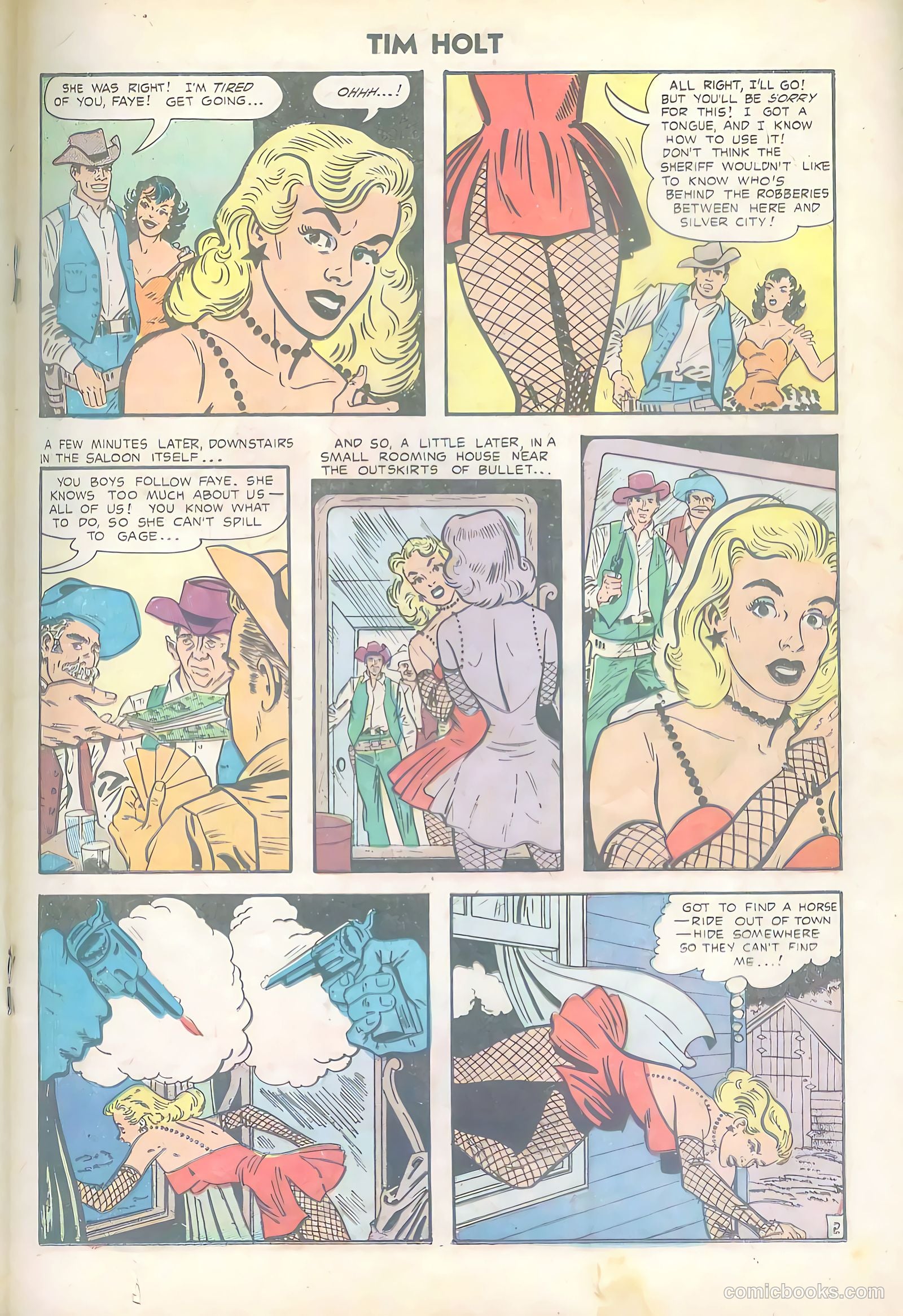 Tim Holt #34 (1953) — page 19 of 36