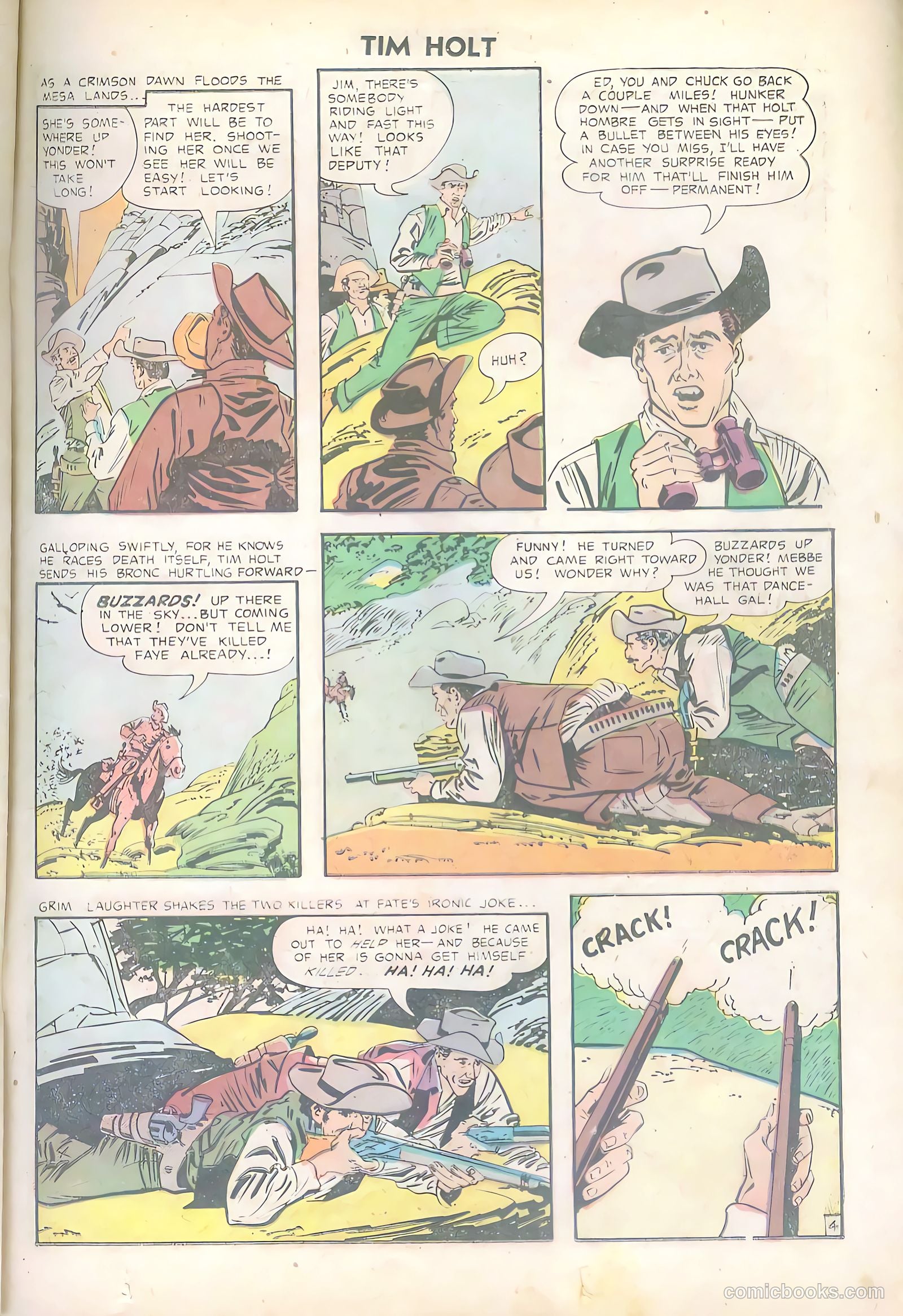 Tim Holt #34 (1953) — page 21 of 36