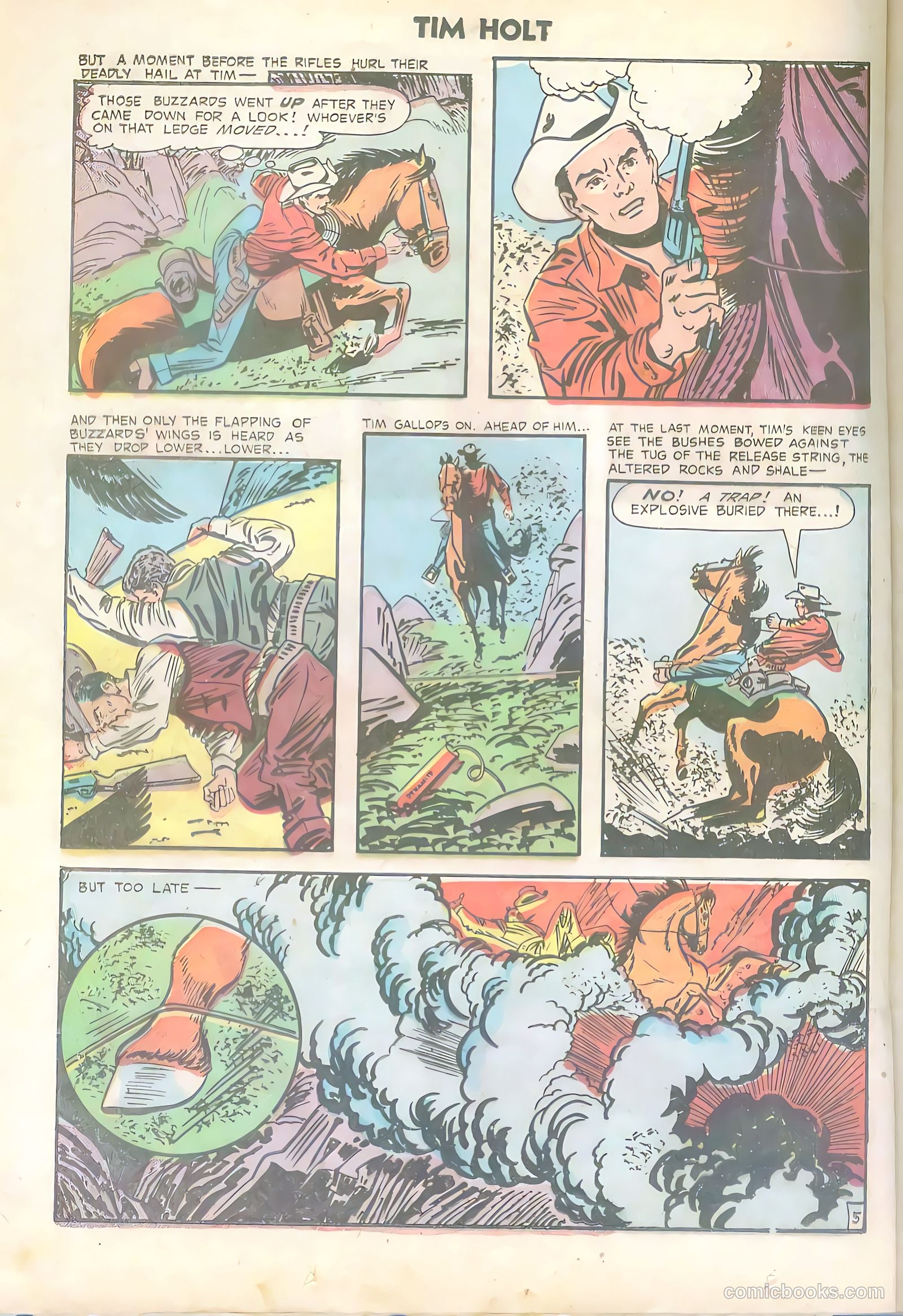 Tim Holt #34 (1953) — page 22 of 36