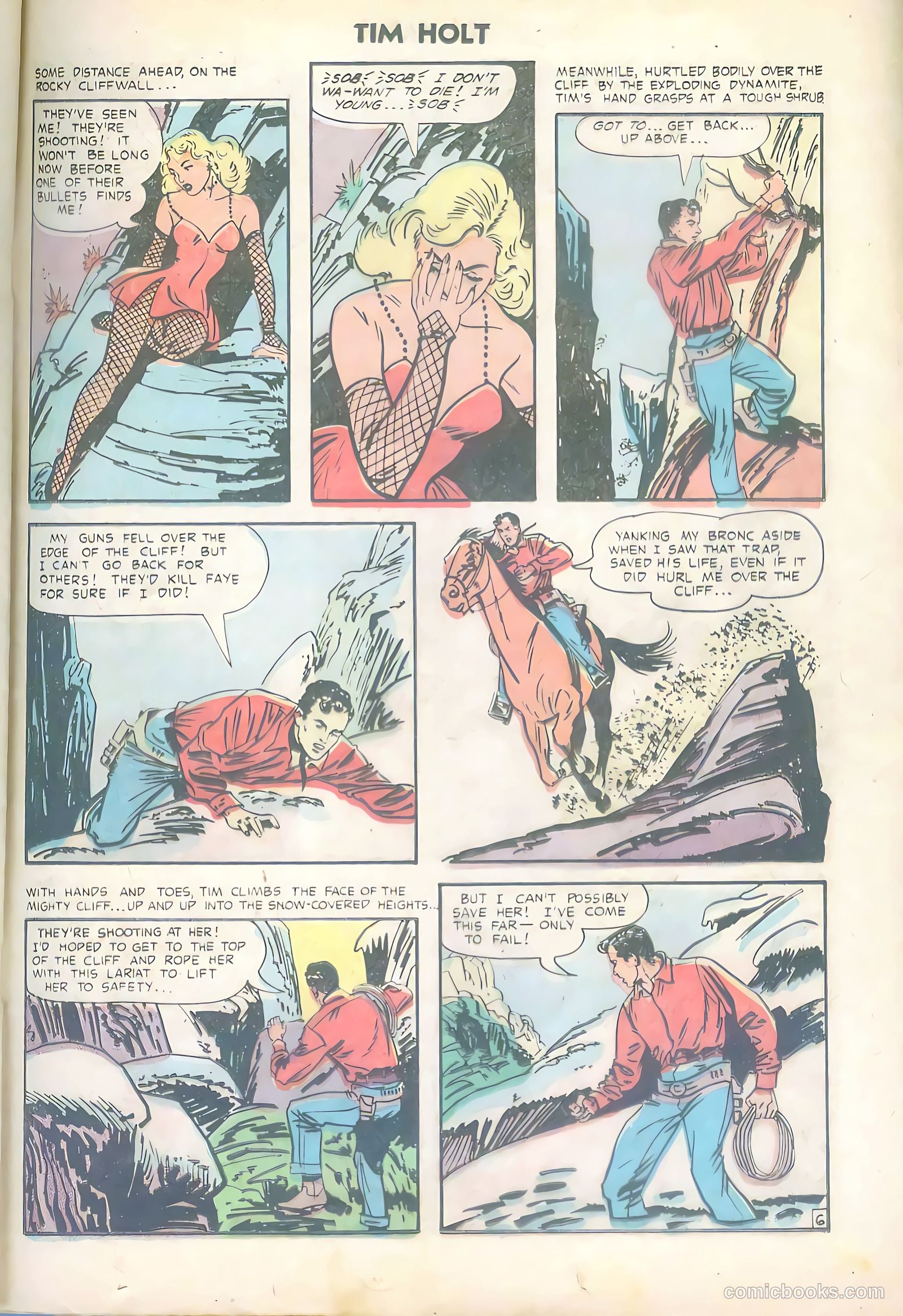 Tim Holt #34 (1953) — page 23 of 36