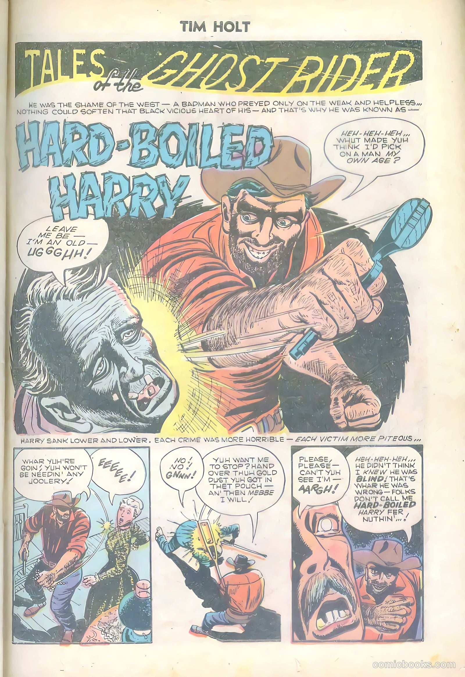 Tim Holt #34 (1953) — page 25 of 36