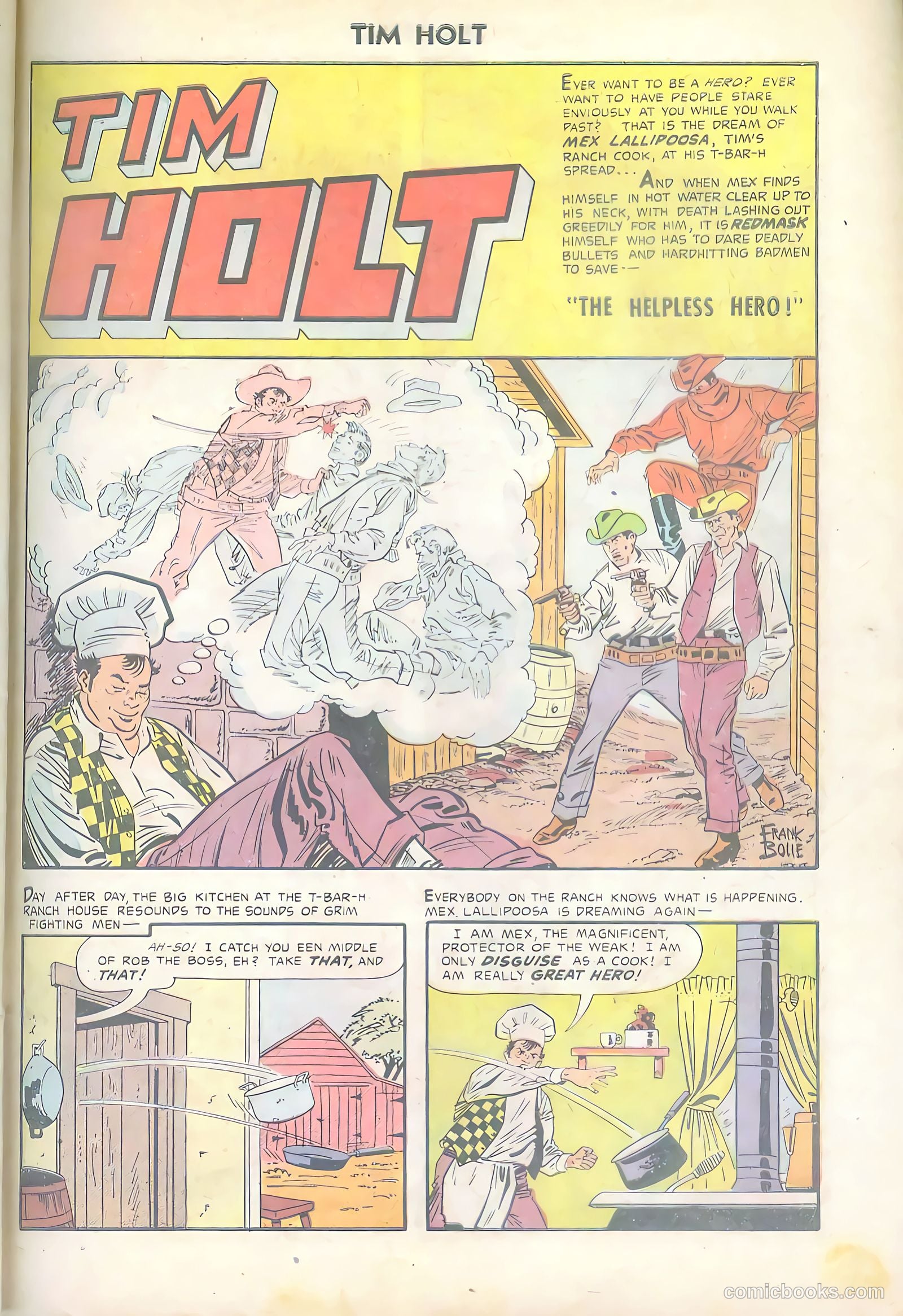 Tim Holt #34 (1953) — page 27 of 36