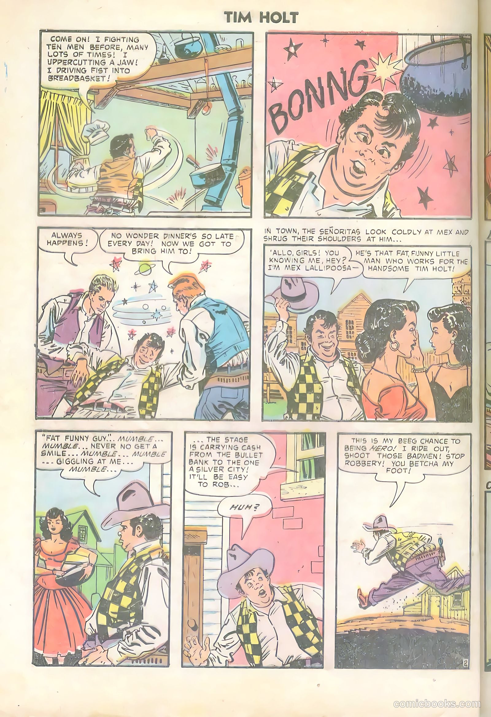 Tim Holt #34 (1953) — page 28 of 36