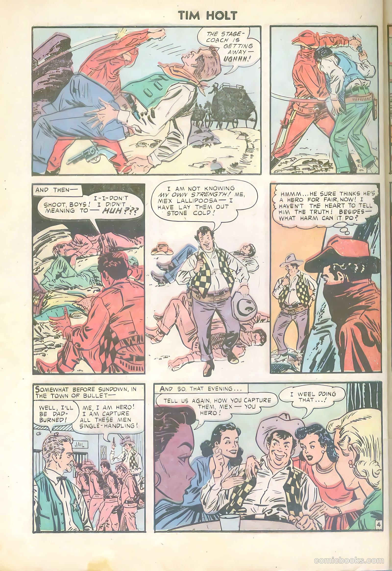 Tim Holt #34 (1953) — page 30 of 36