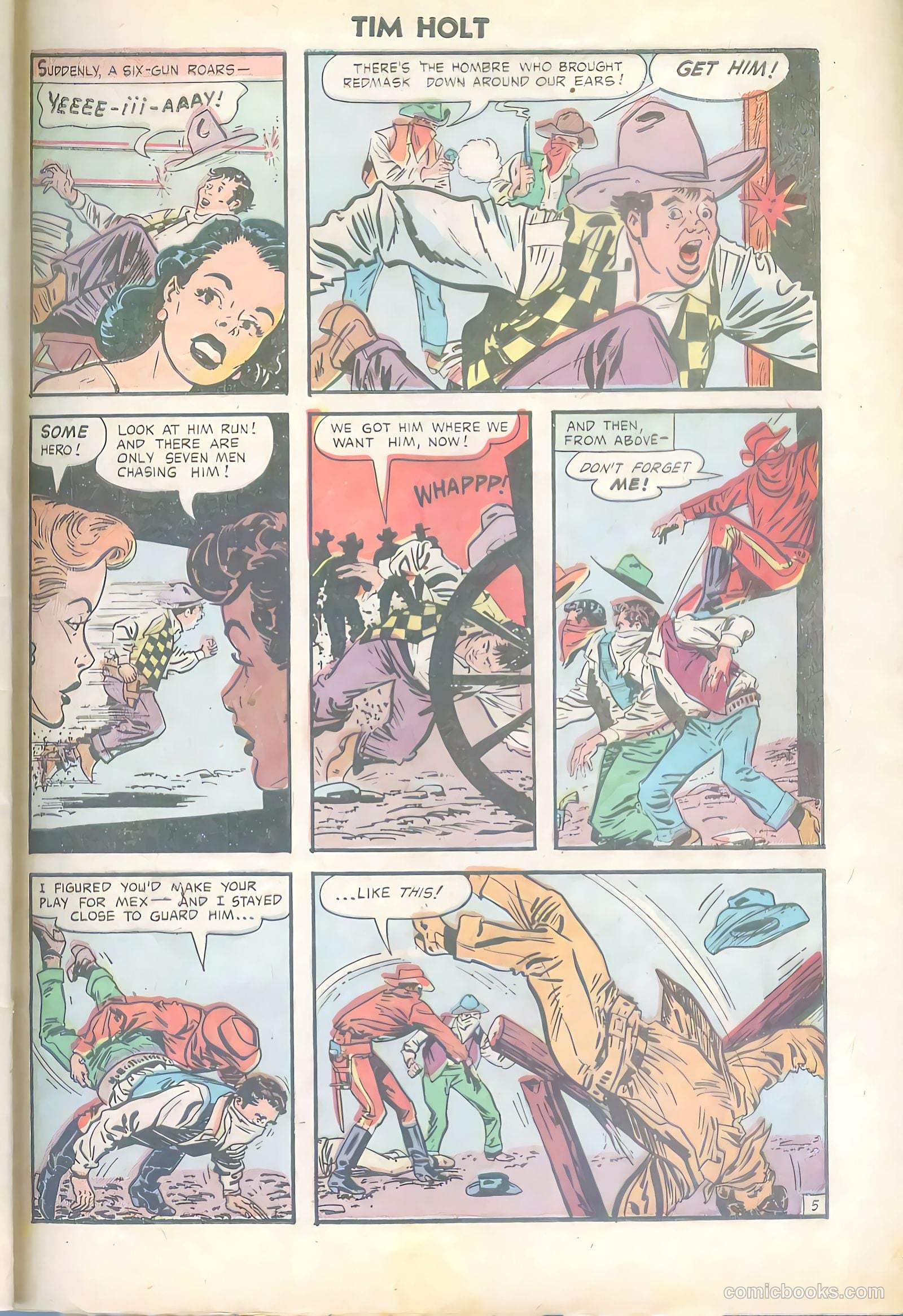 Tim Holt #34 (1953) — page 31 of 36