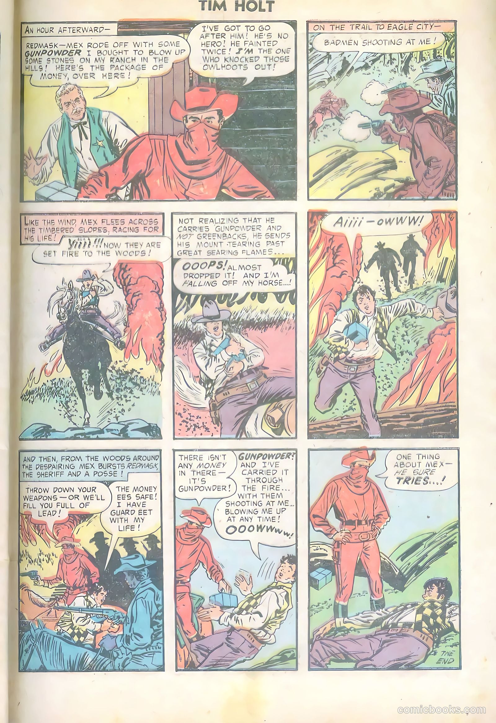 Tim Holt #34 (1953) — page 33 of 36