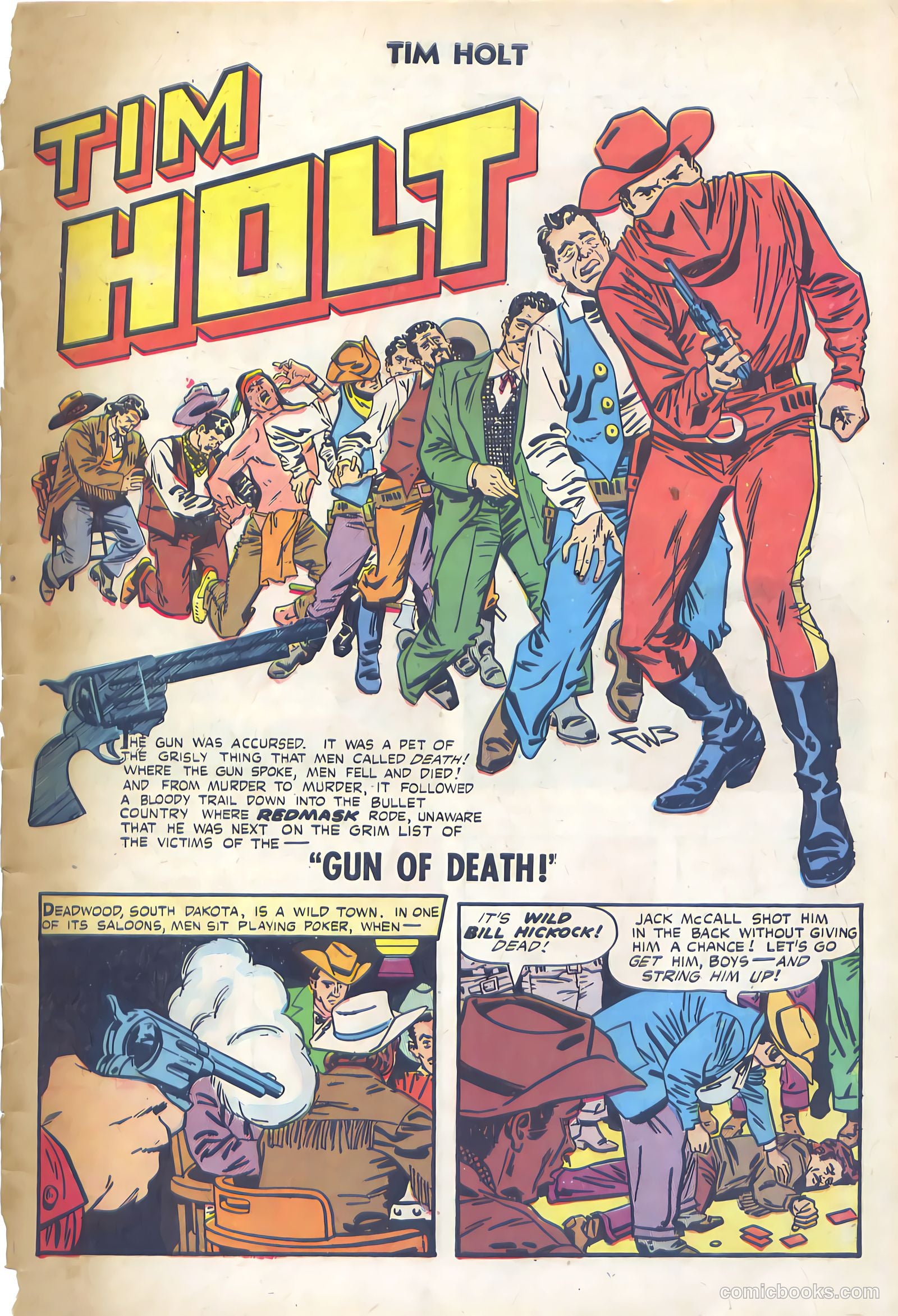 Tim Holt #35 (1953) — page 3 of 36