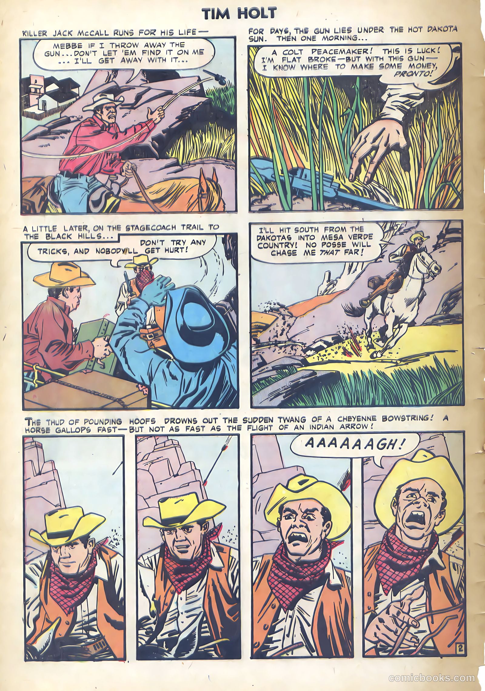Tim Holt #35 (1953) — page 4 of 36