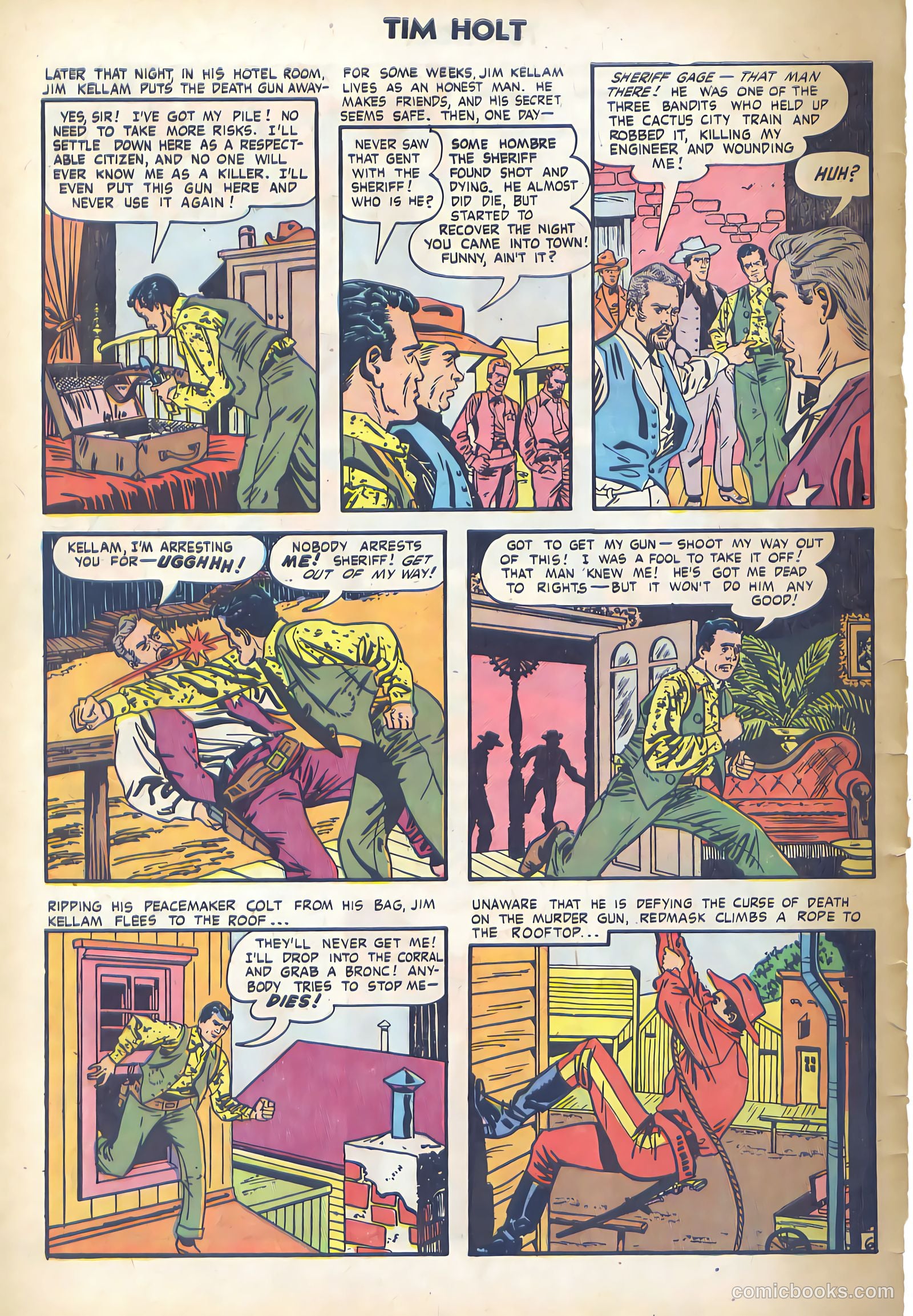 Tim Holt #35 (1953) — page 7 of 36