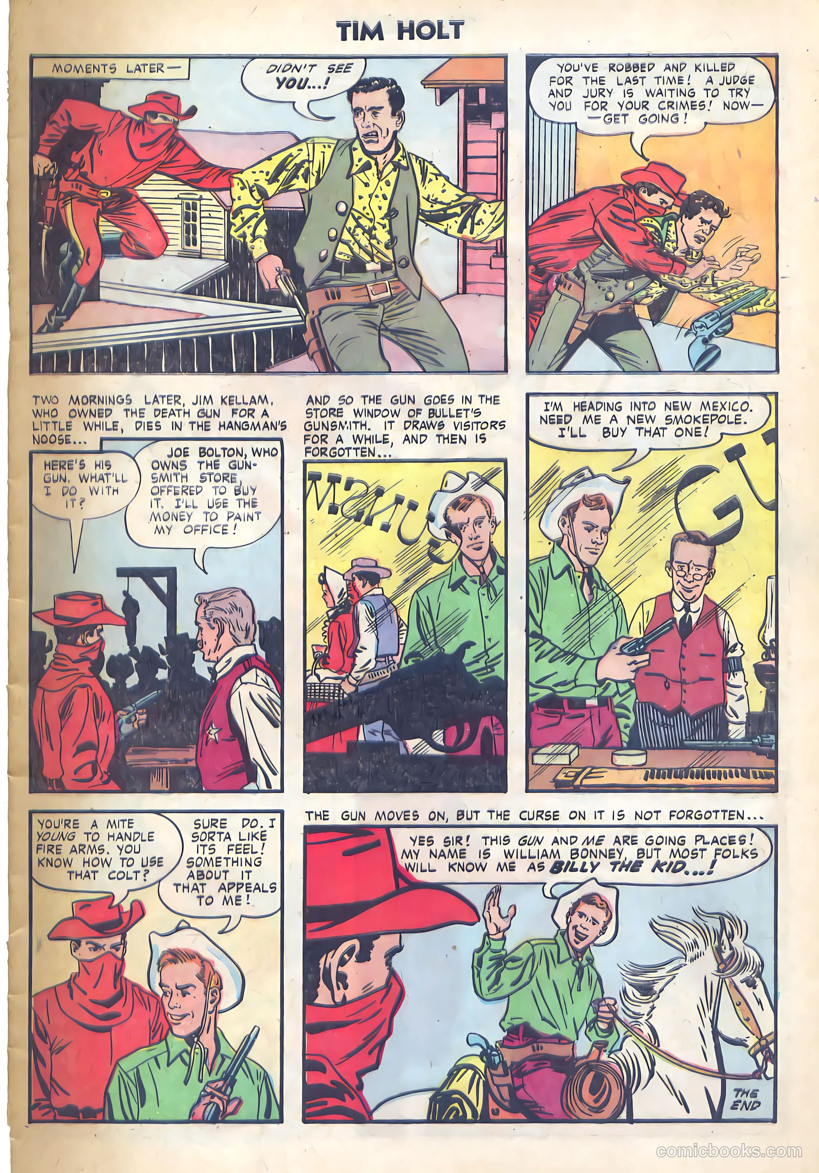 Tim Holt #35 (1953) — page 9 of 36