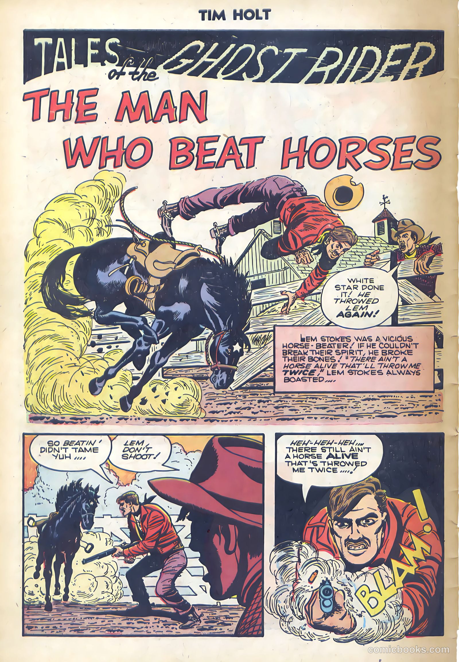 Tim Holt #35 (1953) — page 10 of 36