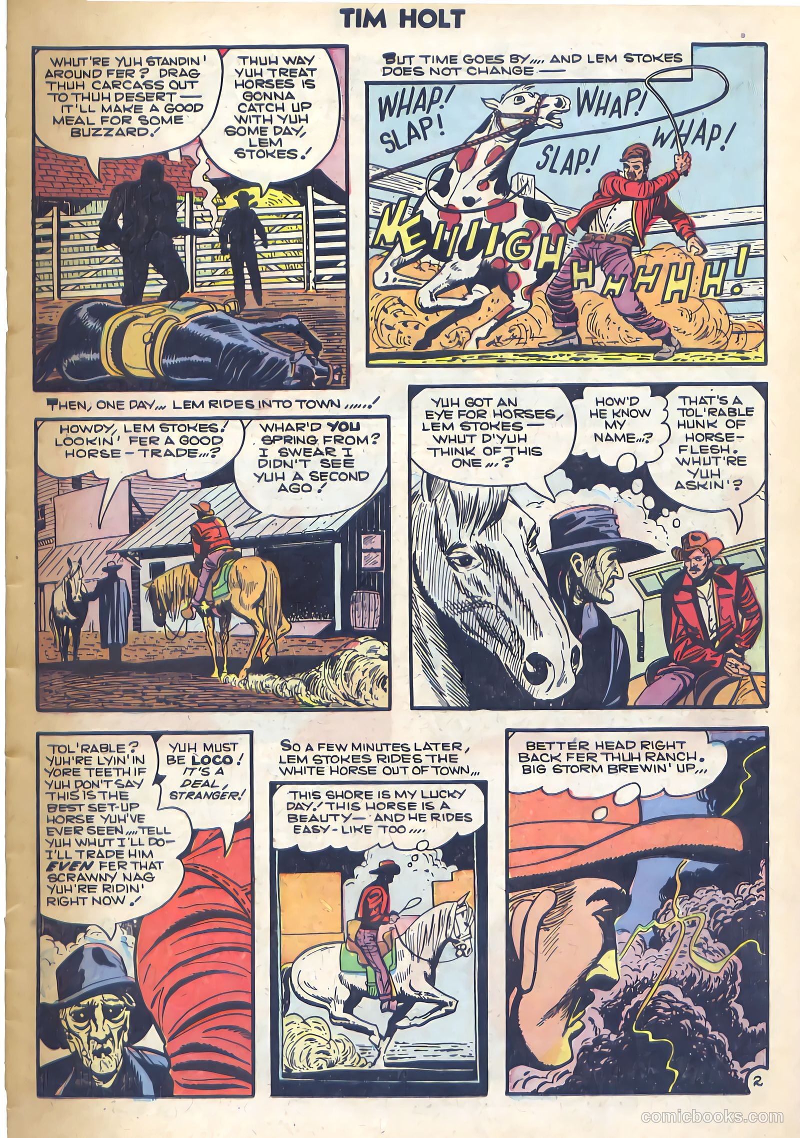 Tim Holt #35 (1953) — page 11 of 36