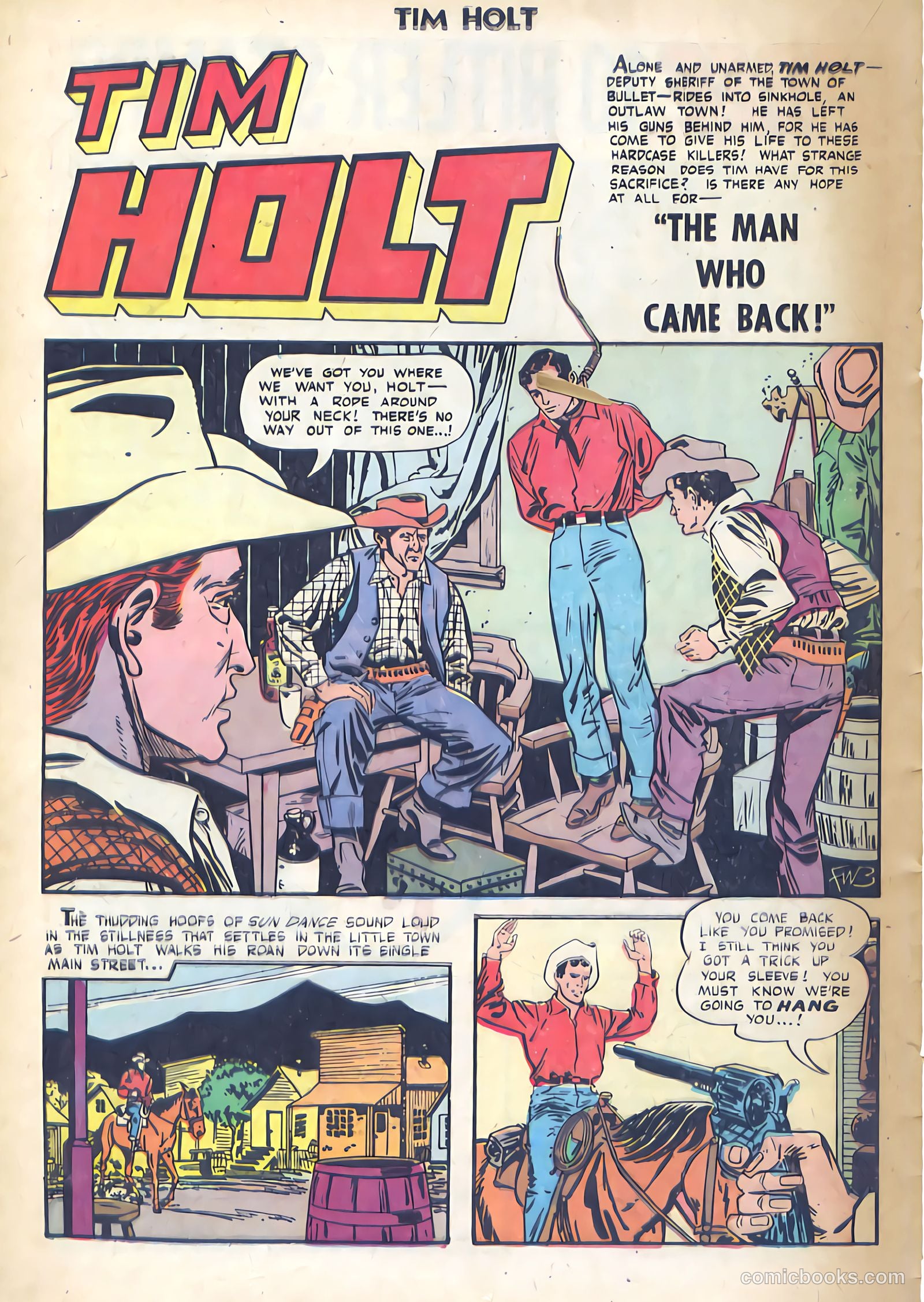 Tim Holt #35 (1953) — page 14 of 36