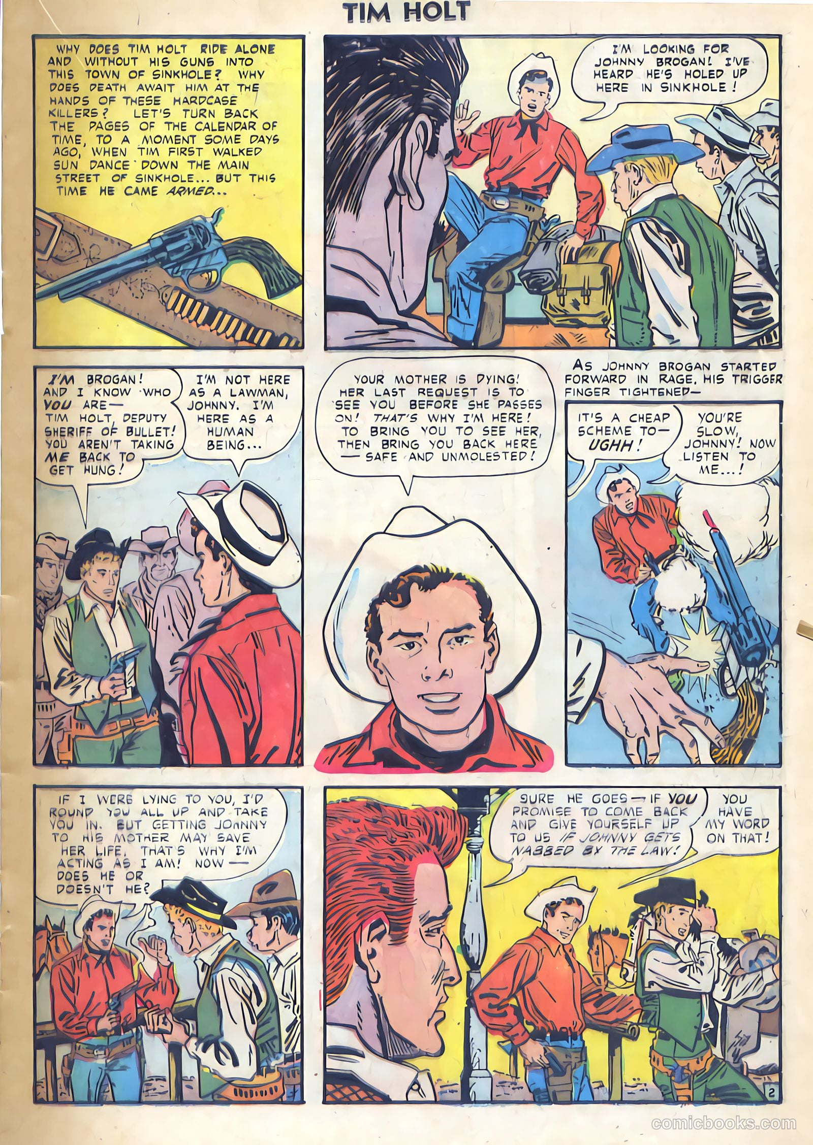 Tim Holt #35 (1953) — page 15 of 36