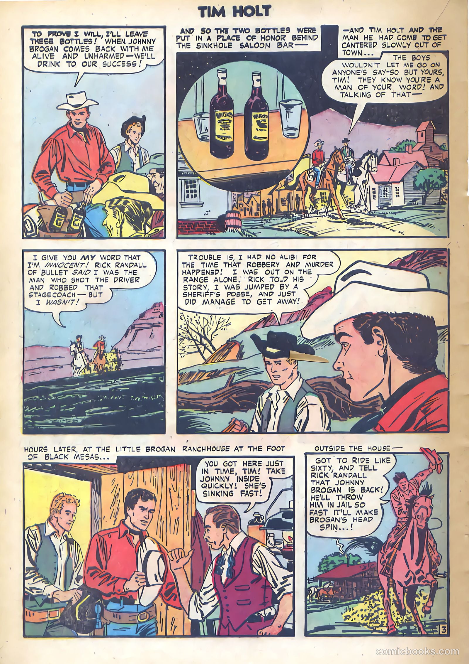 Tim Holt #35 (1953) — page 16 of 36