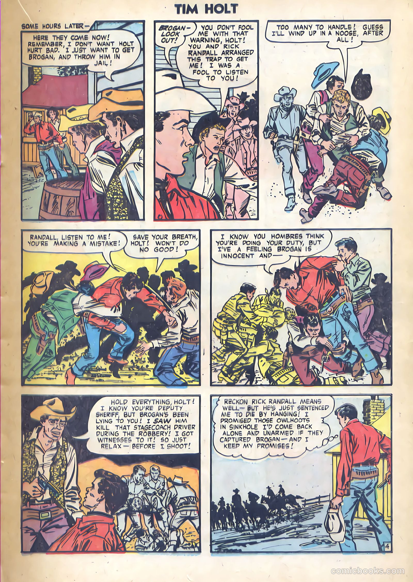 Tim Holt #35 (1953) — page 17 of 36