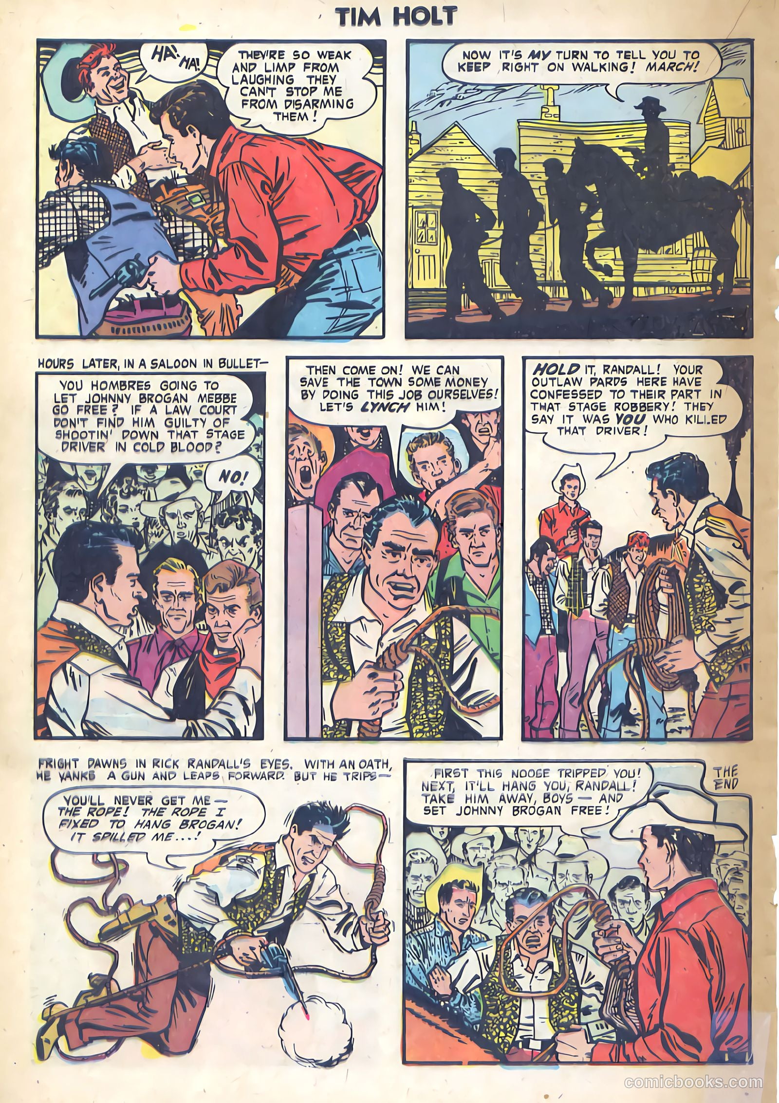 Tim Holt #35 (1953) — page 20 of 36