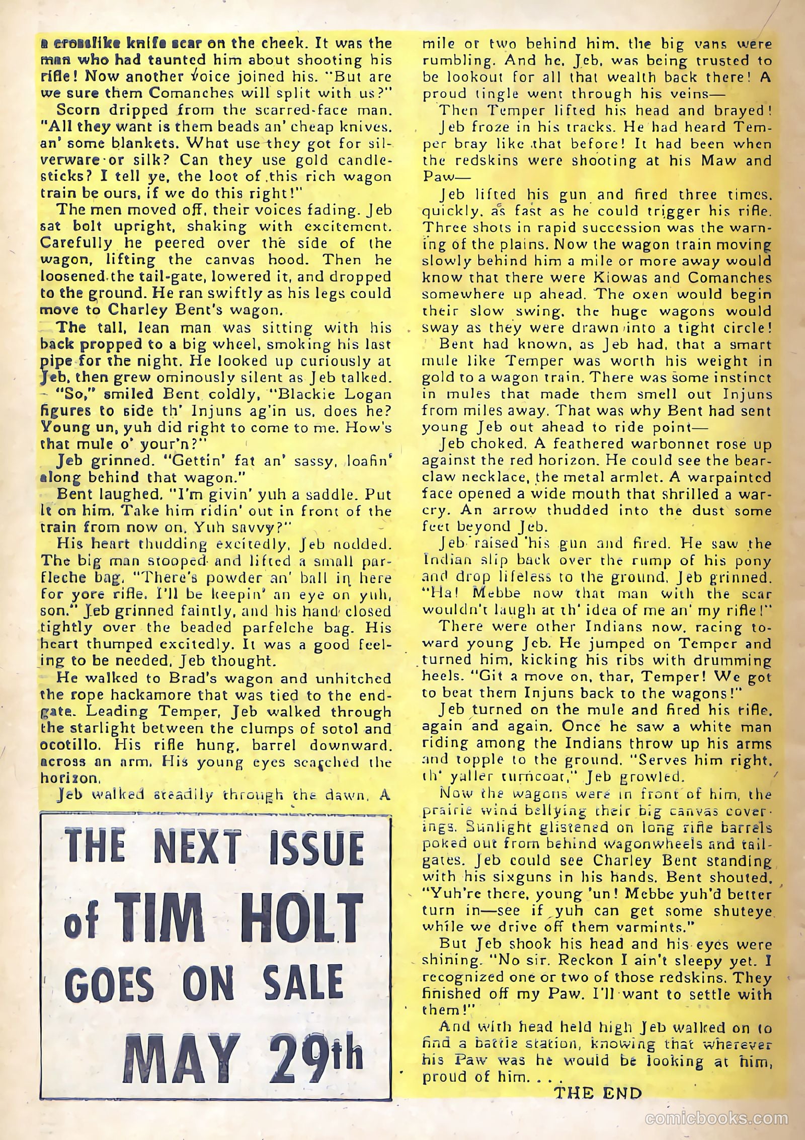 Tim Holt #35 (1953) — page 22 of 36