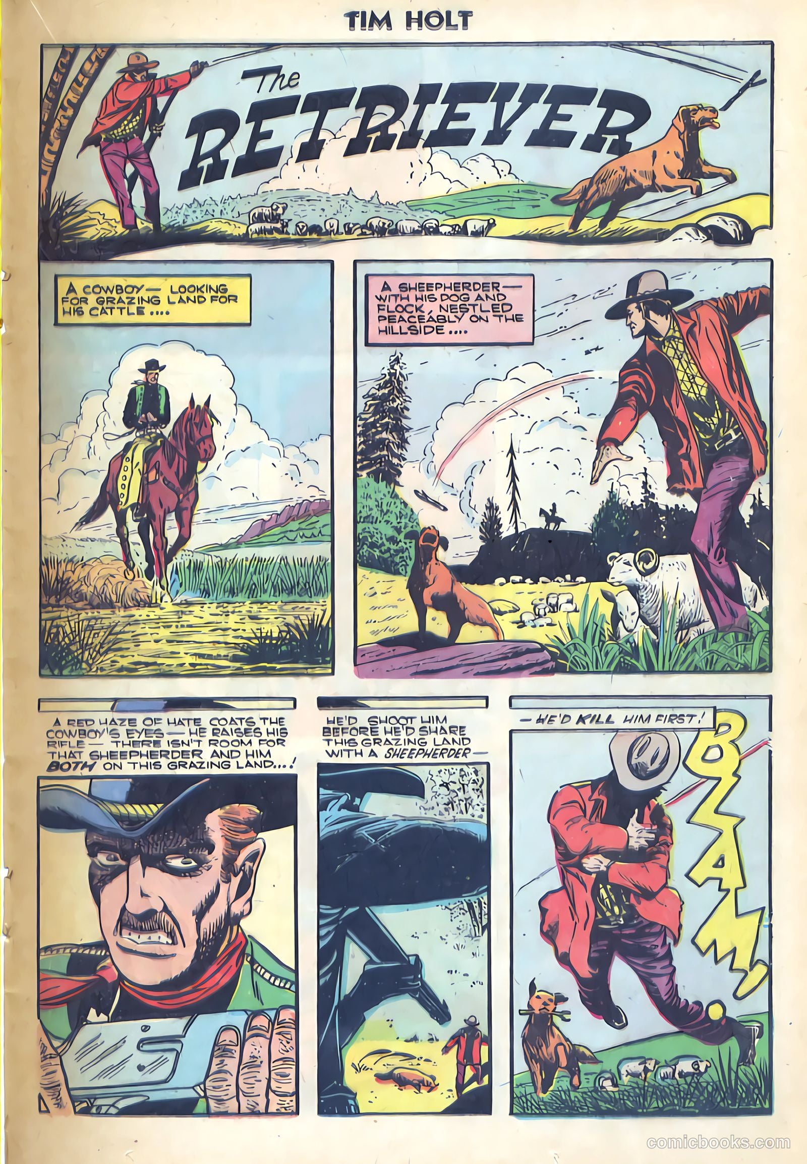Tim Holt #35 (1953) — page 23 of 36