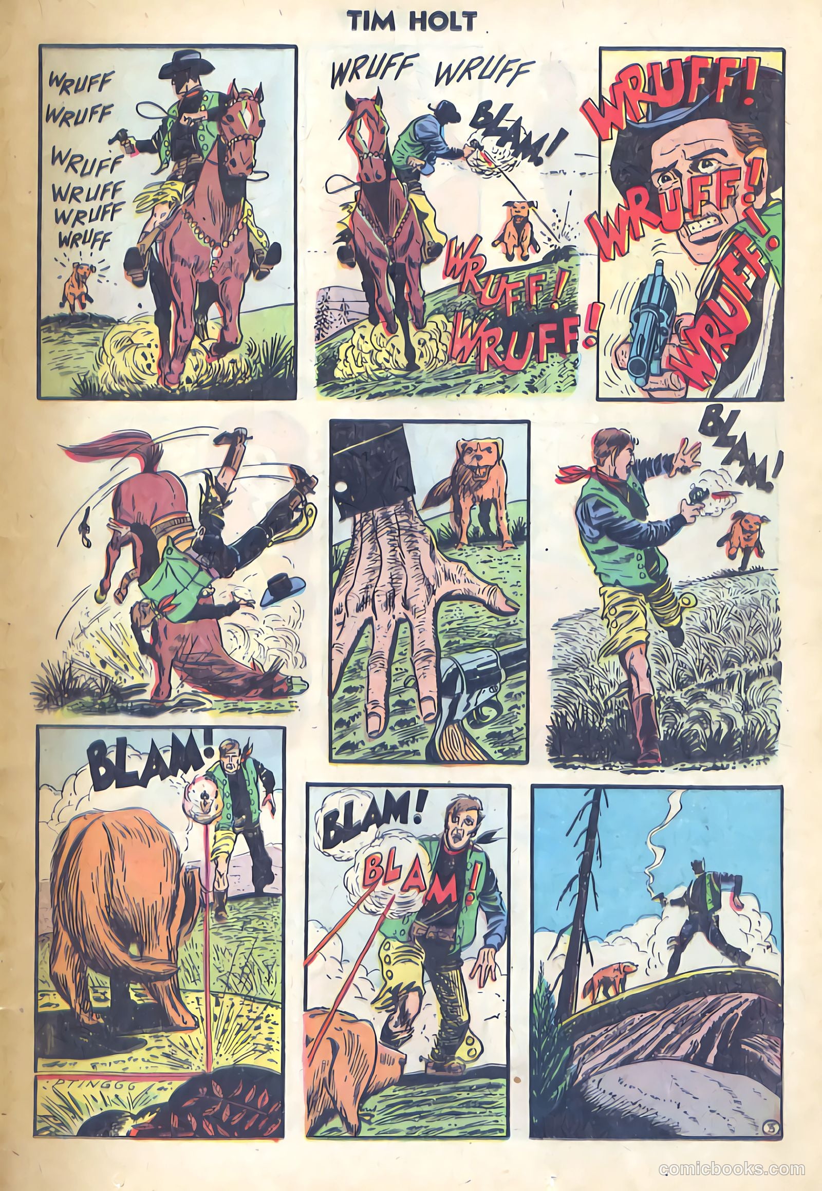 Tim Holt #35 (1953) — page 25 of 36