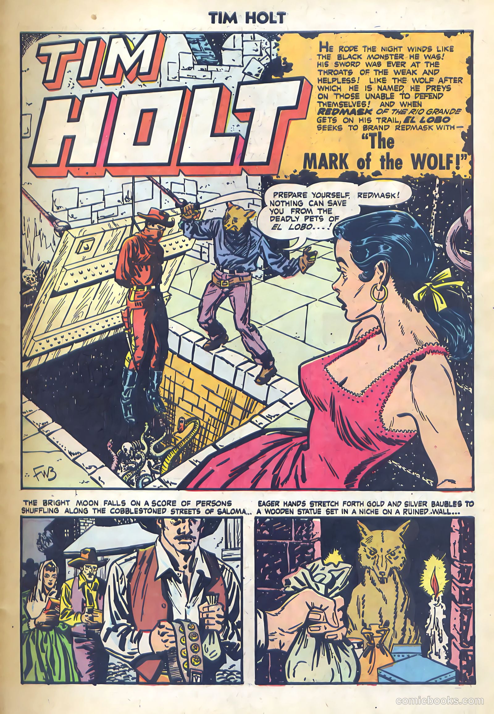 Tim Holt #35 (1953) — page 27 of 36