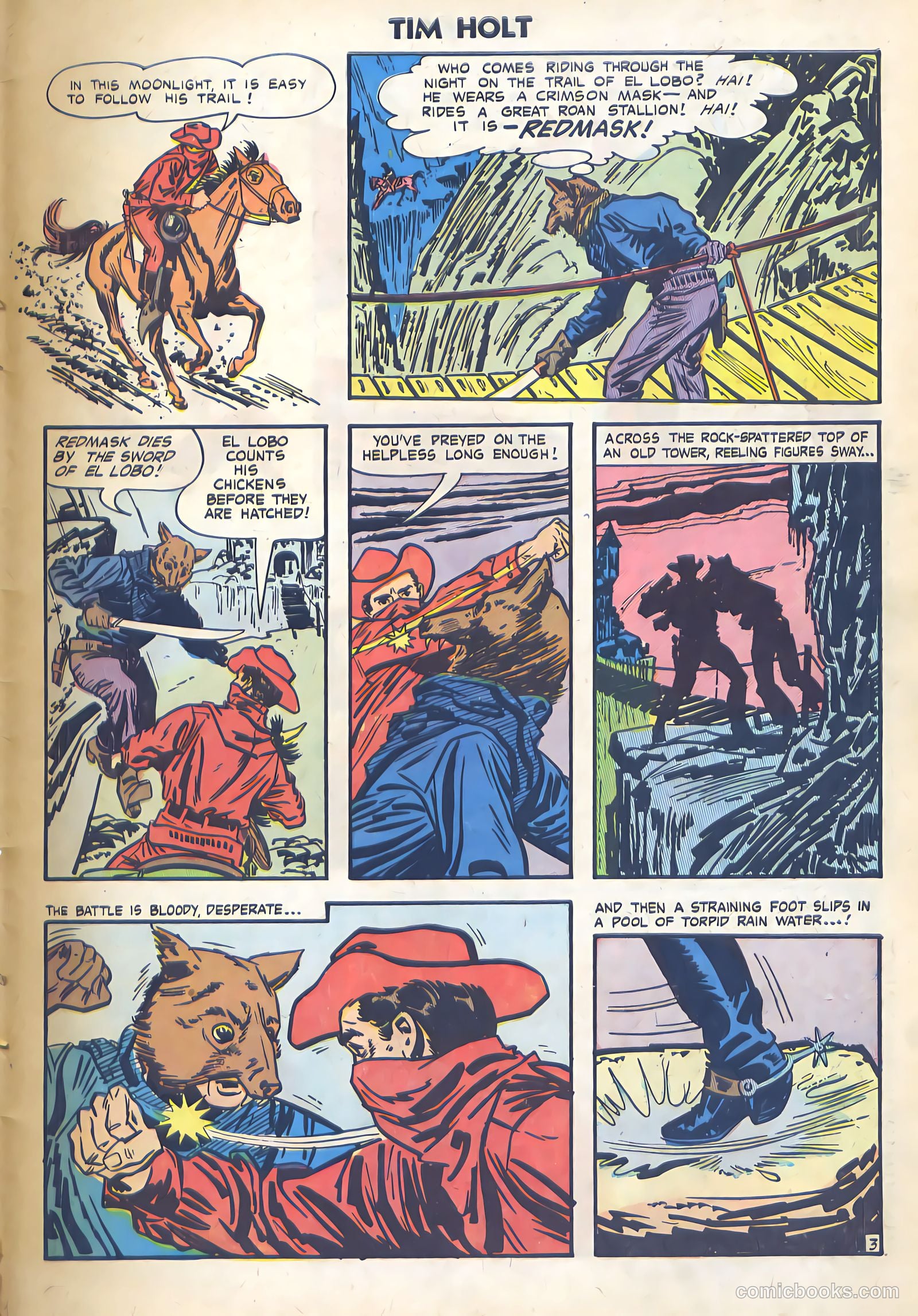 Tim Holt #35 (1953) — page 29 of 36