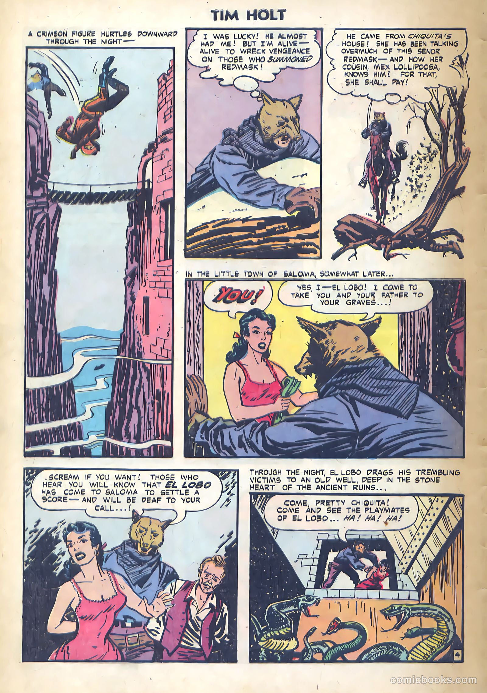Tim Holt #35 (1953) — page 30 of 36