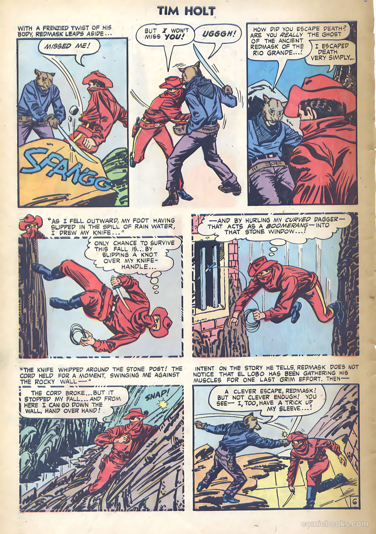 Tim Holt #35 (1953) — page 32 of 36