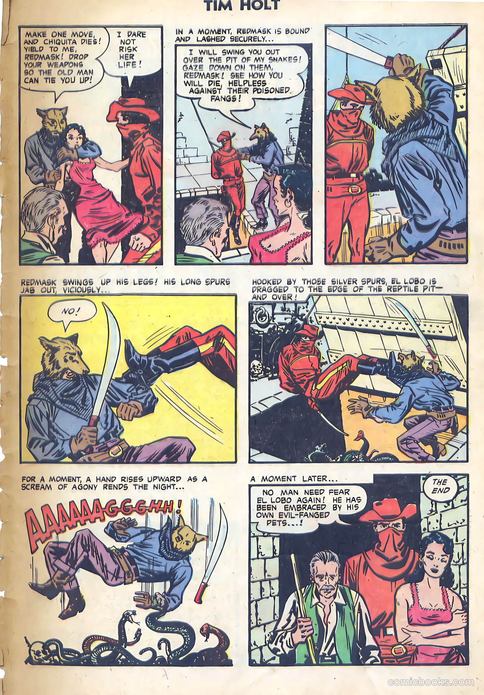 Tim Holt #35 (1953) — page 33 of 36