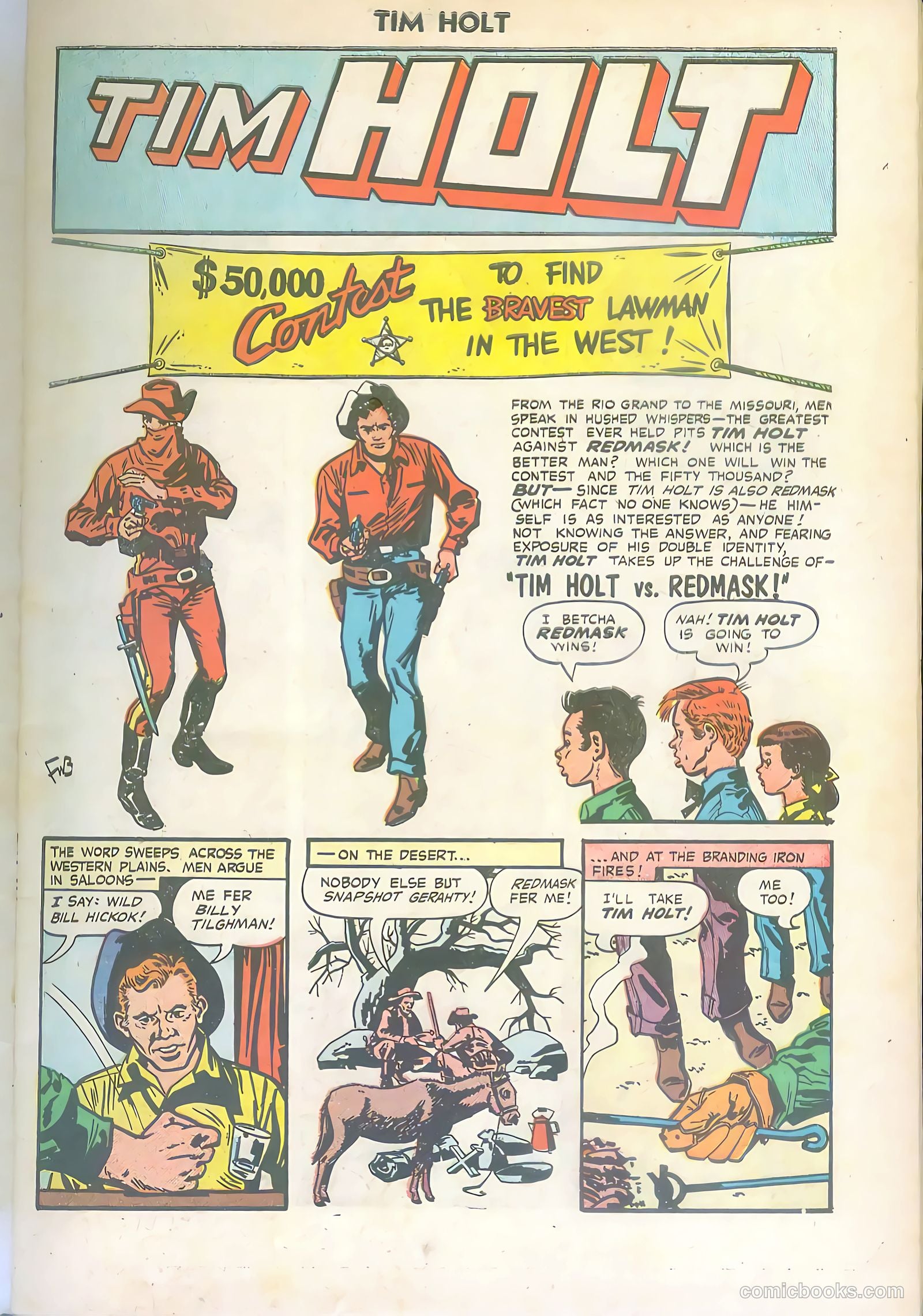 Tim Holt #36 (1953) — page 3 of 36