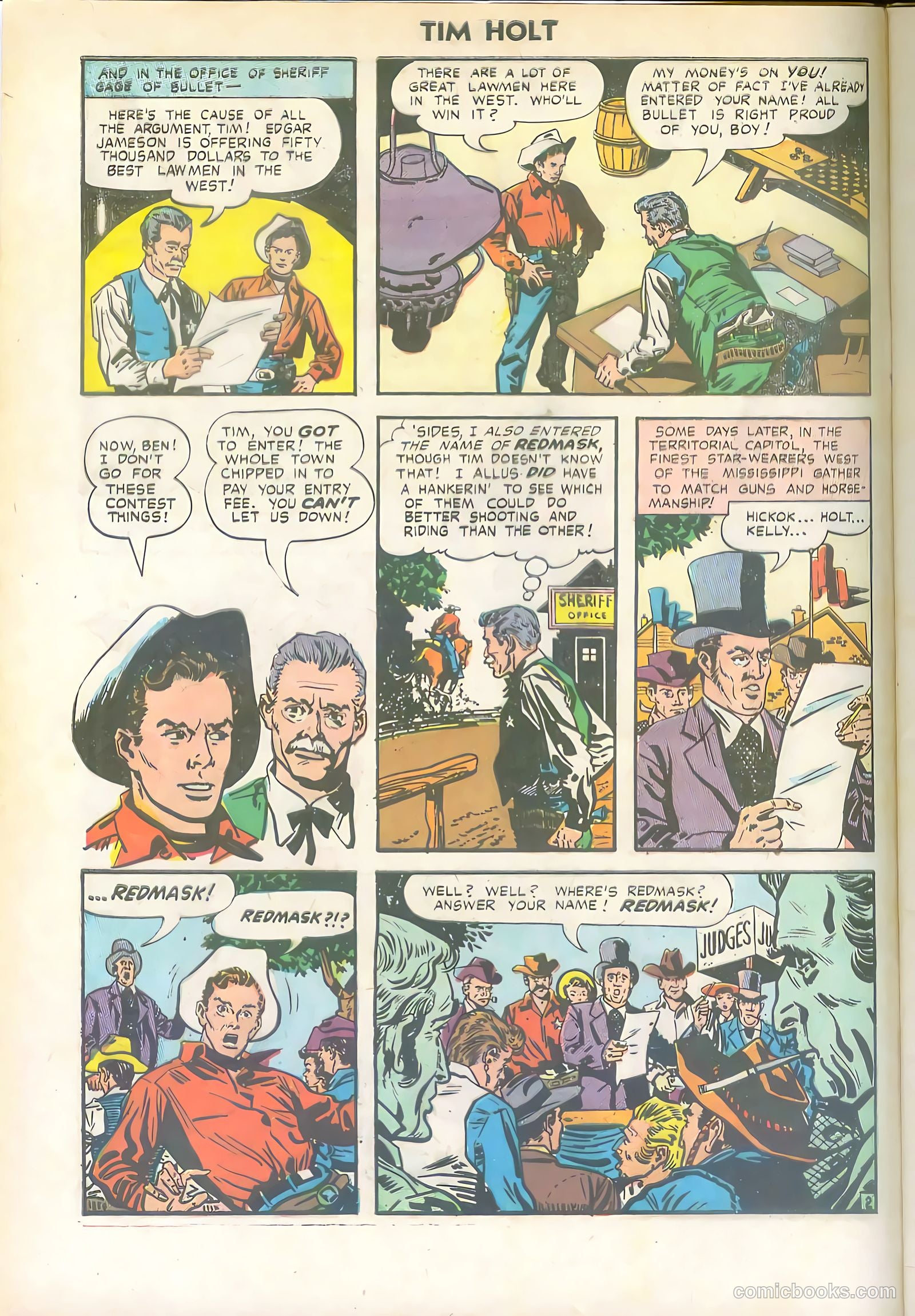Tim Holt #36 (1953) — page 4 of 36