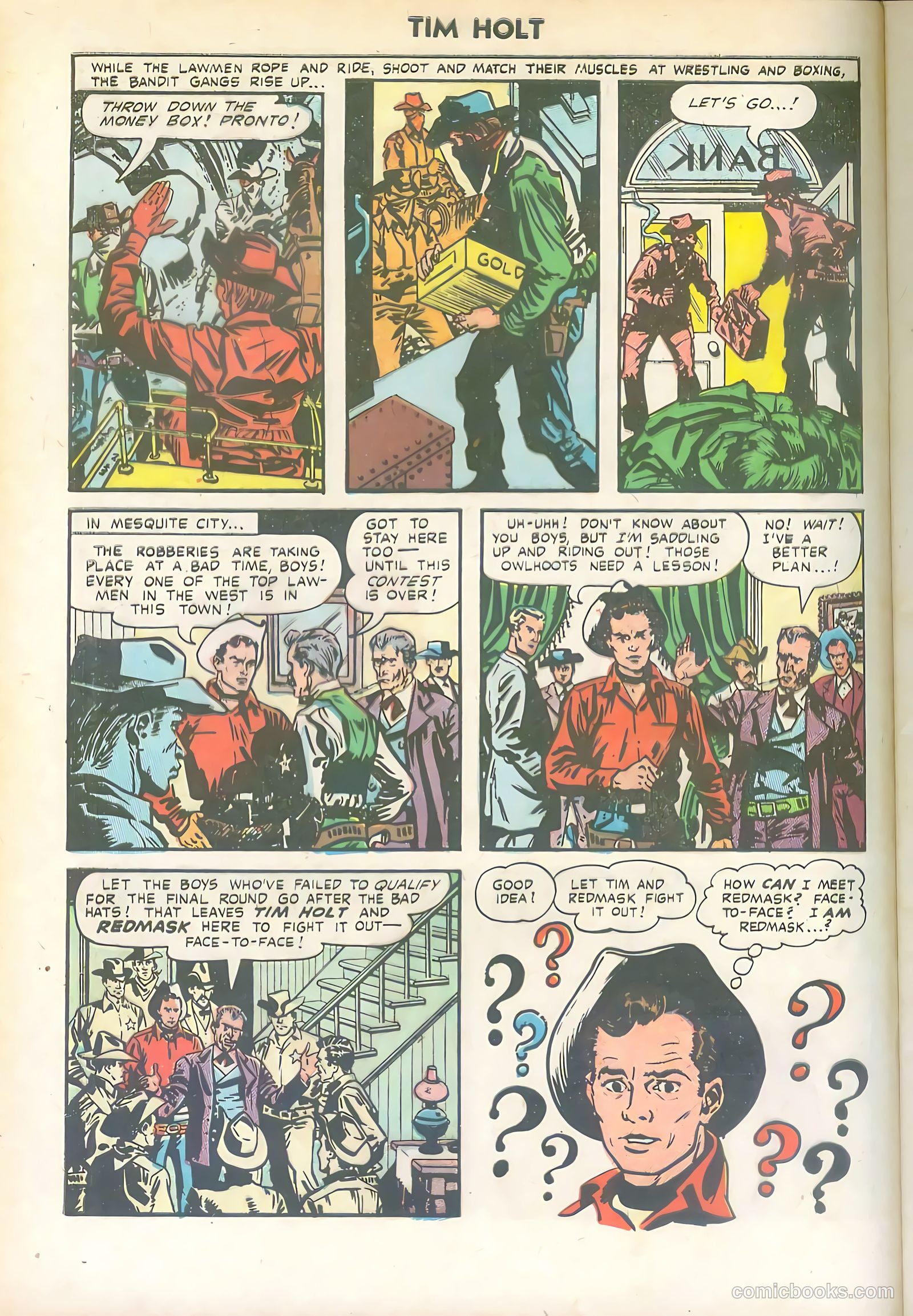 Tim Holt #36 (1953) — page 6 of 36