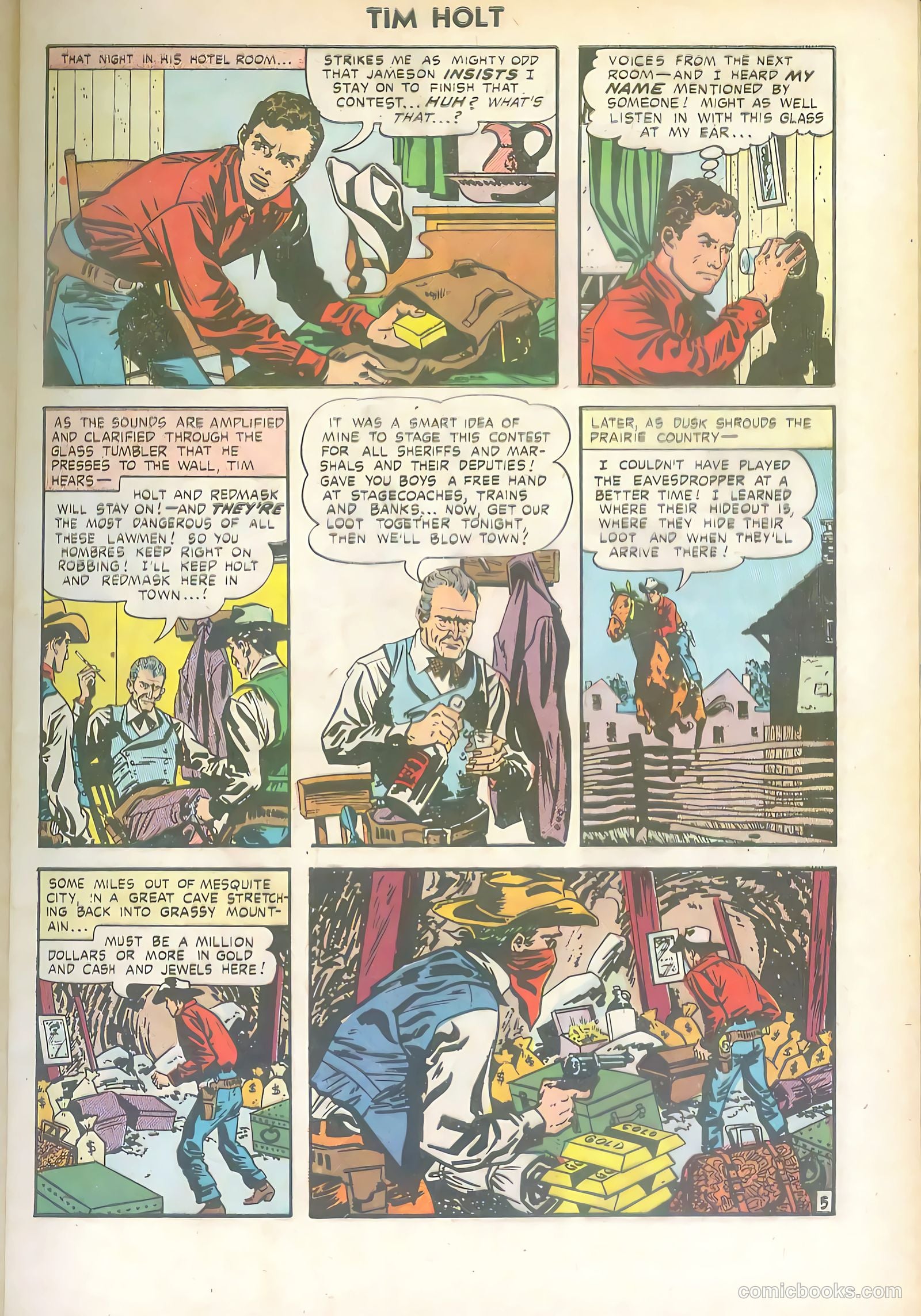 Tim Holt #36 (1953) — page 7 of 36