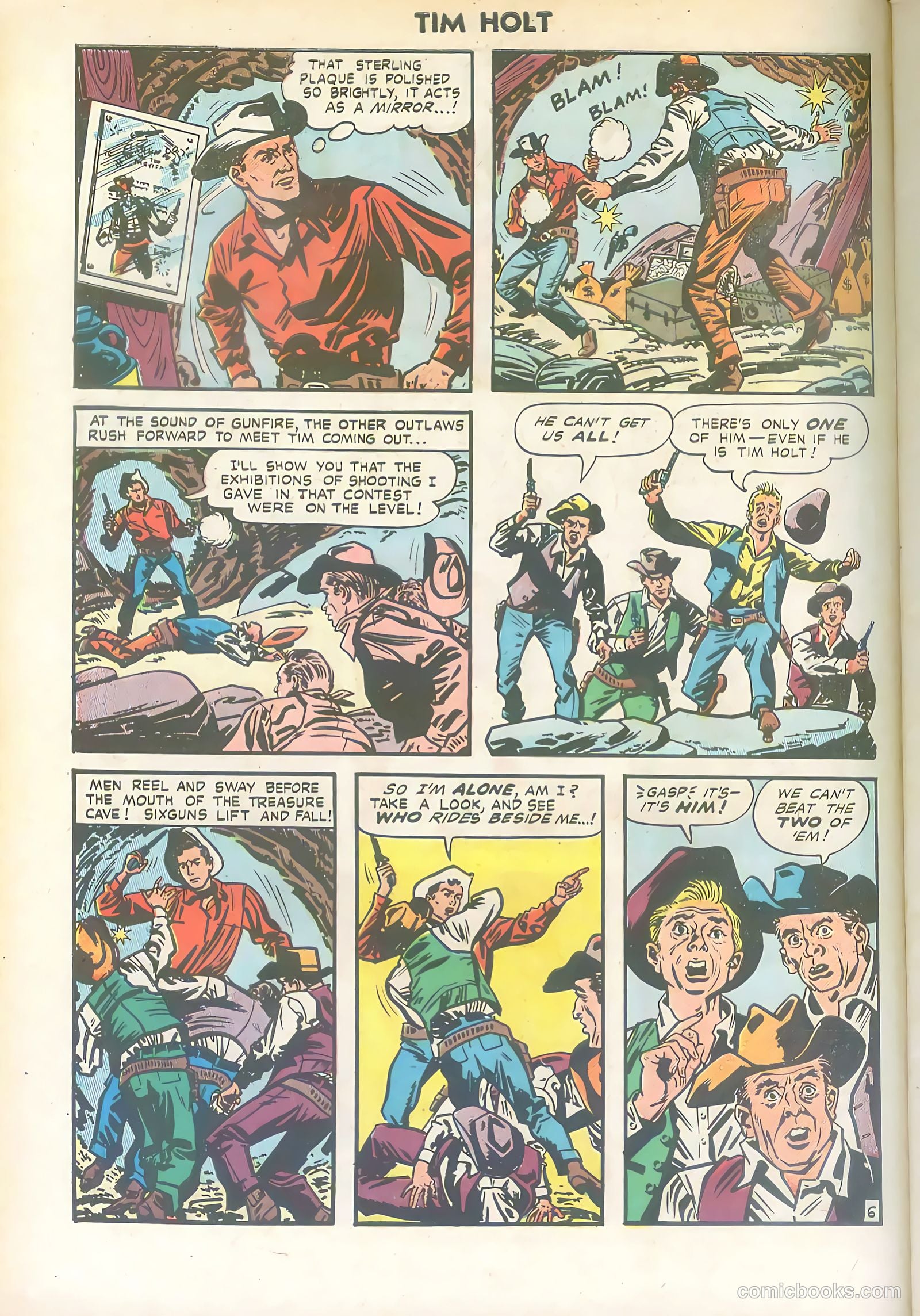 Tim Holt #36 (1953) — page 8 of 36