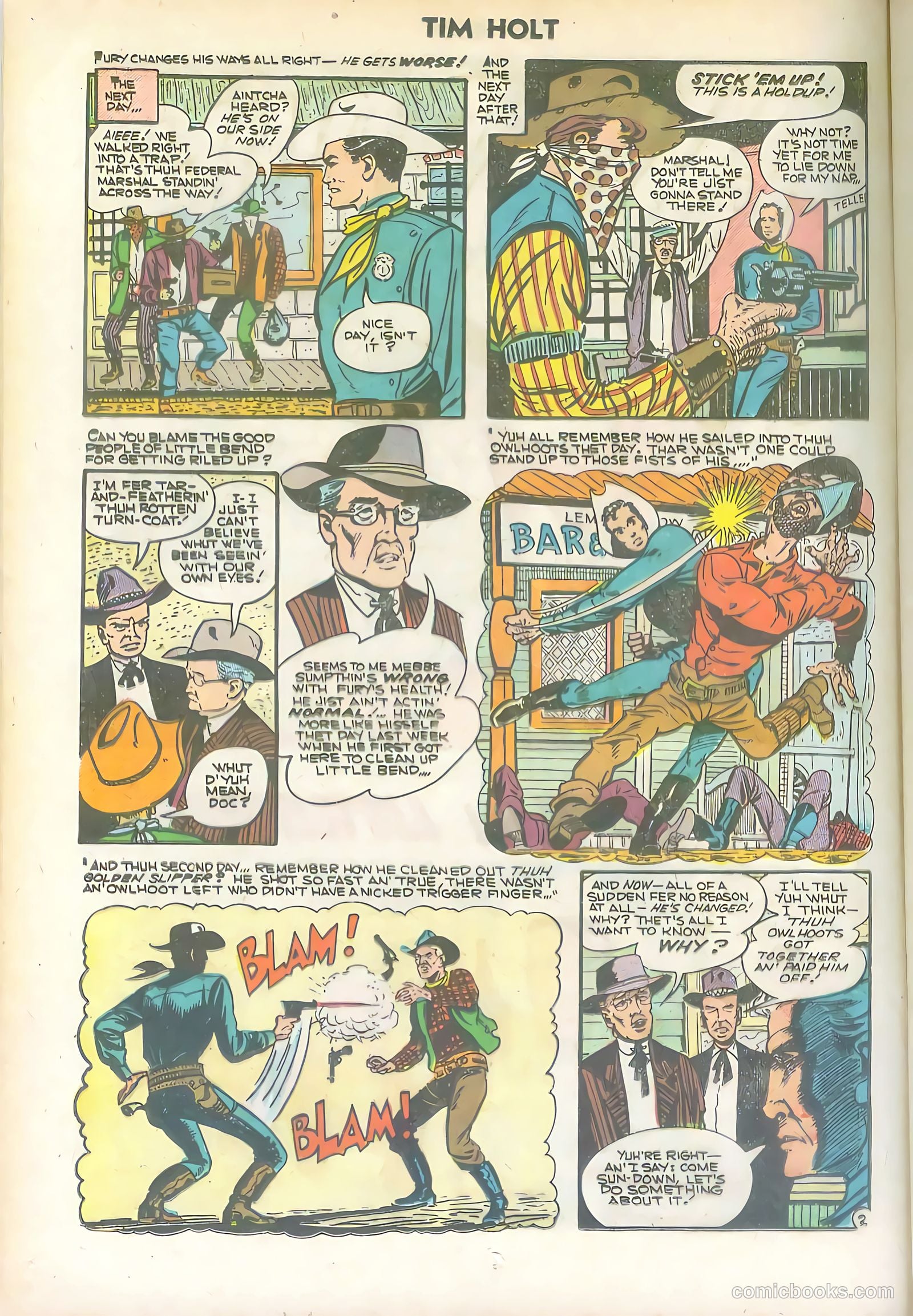 Tim Holt #36 (1953) — page 12 of 36
