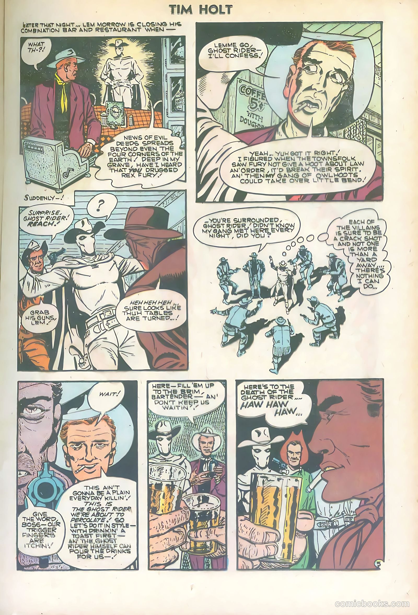 Tim Holt #36 (1953) — page 15 of 36