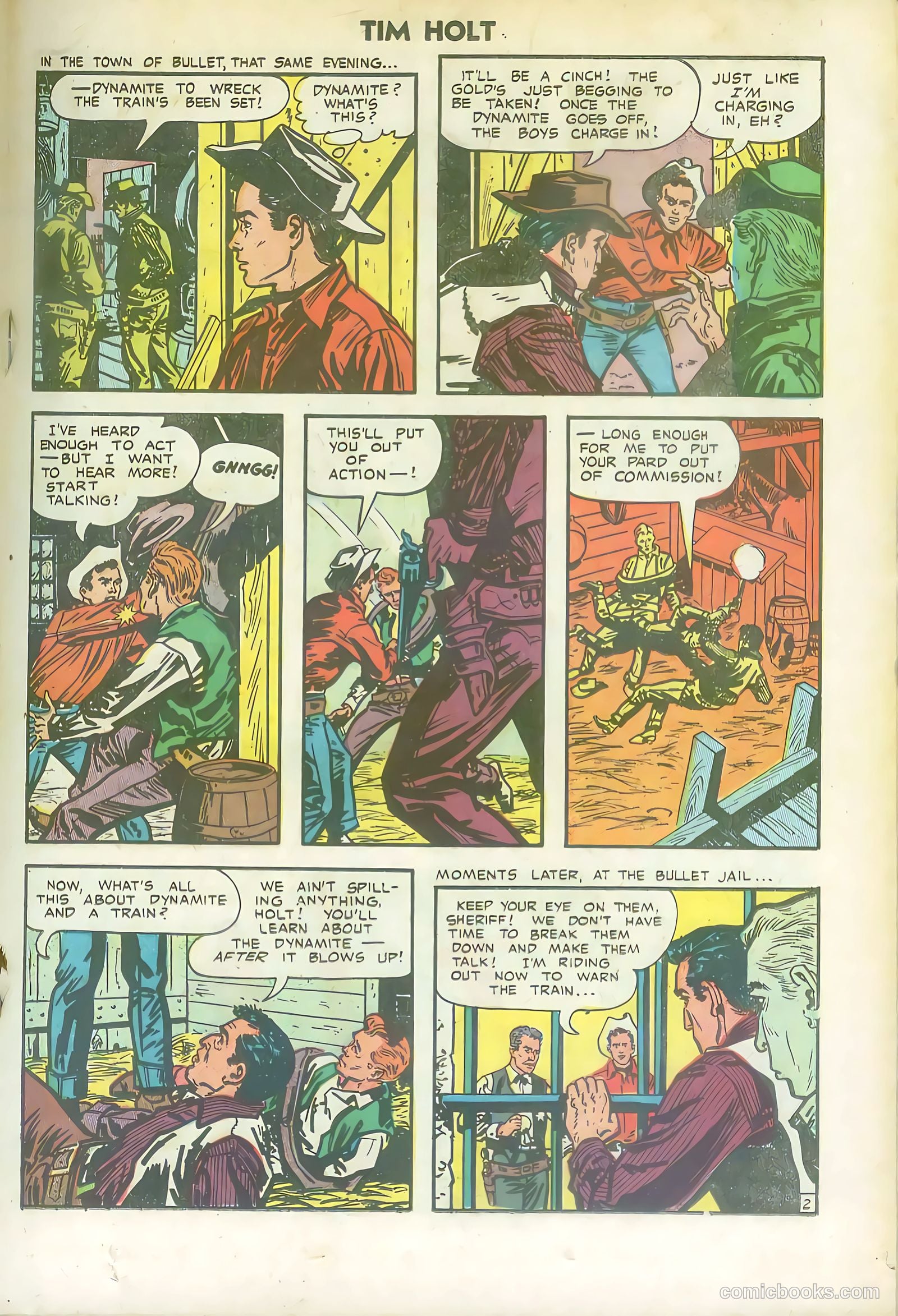 Tim Holt #36 (1953) — page 19 of 36